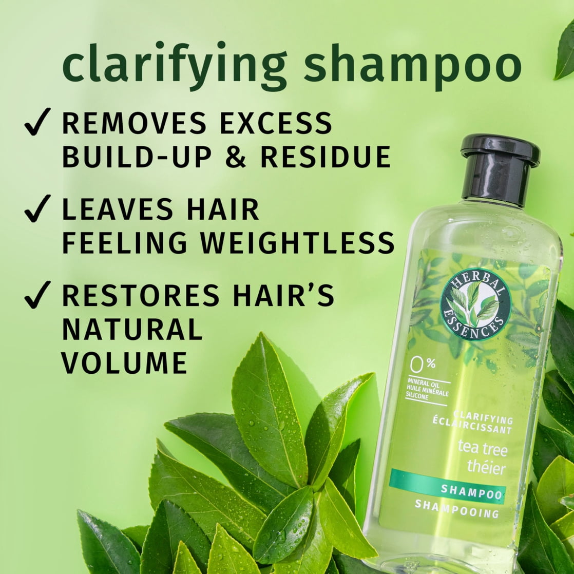 Herbal Essences Classics Clarifying Tea Tree Shampoo 13.5 fl oz