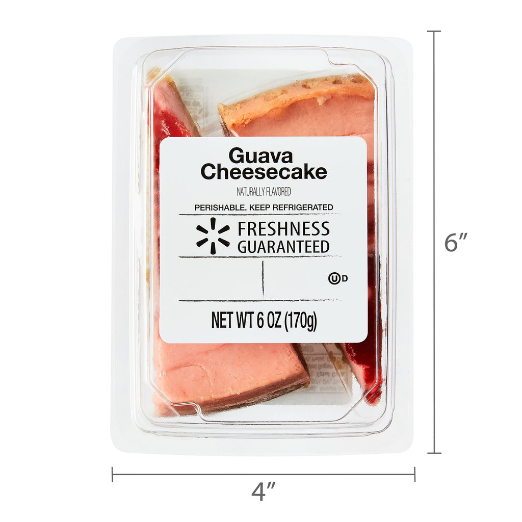 Guava Cheesecake Slices 6 Oz 2 Count Freshness Guaranteed