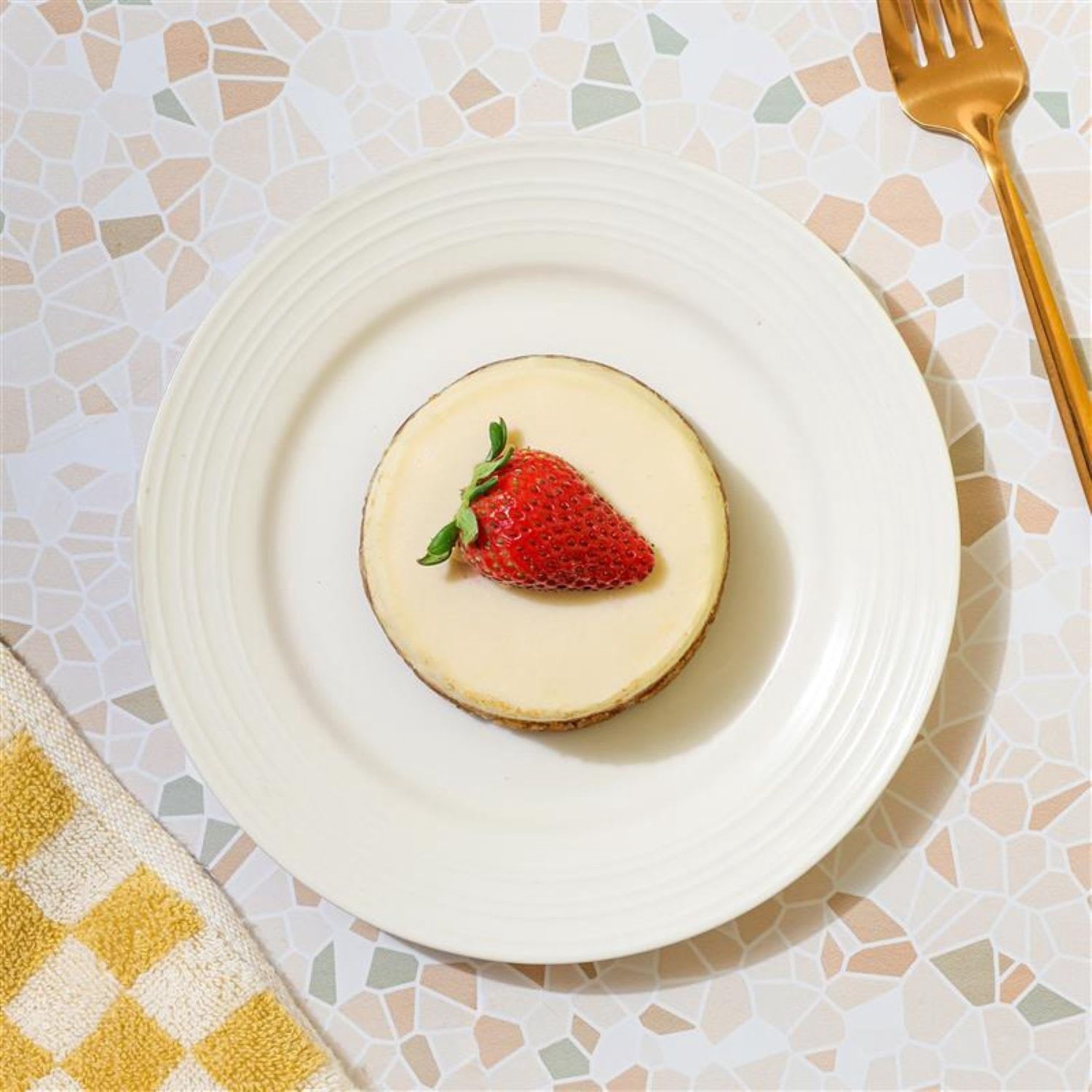 Gluten Free New York Style Cheesecake 3.5 Oz 1 Count Frozen Chuckanut Bakers