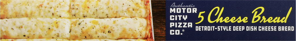 Authentic Motor City Pizza Co. Detroit Style 5 Cheese Bread 22.43 Oz Frozen