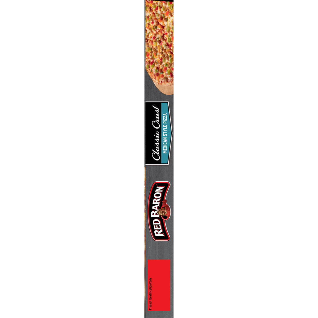 Red Baron Mexican Style Classic Crust Frozen Pizza 20.53 Oz