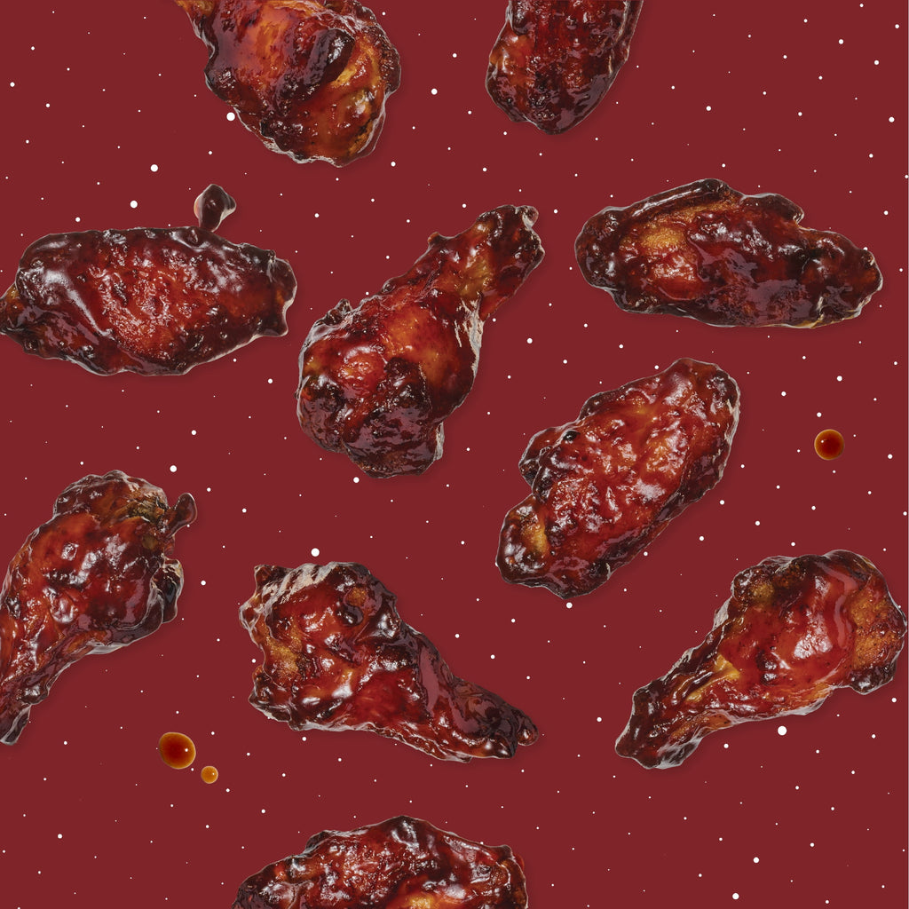 Kinder's Sticky Honey BBQ Frozen Chicken Wings 19 Oz