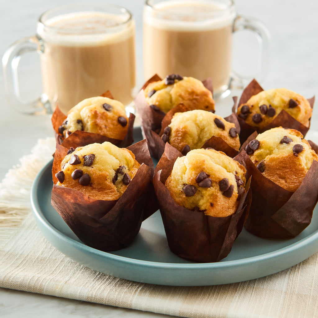 Chocolate Chip Baked Muffins 14 Oz 9 Count Shelf Stable Marketside