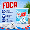 Foca Laundry Detergent Powder Biodegradable Phosphate-Free Fresh Floral Scent 70.54 oz