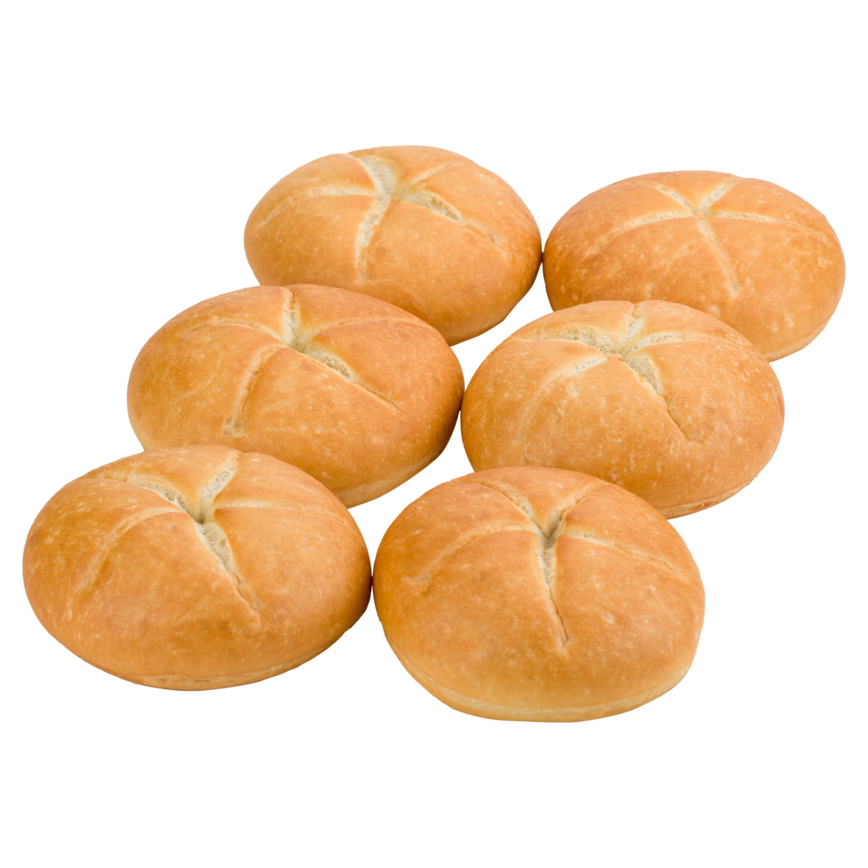White Kaiser Rolls 11 Oz 6 Count