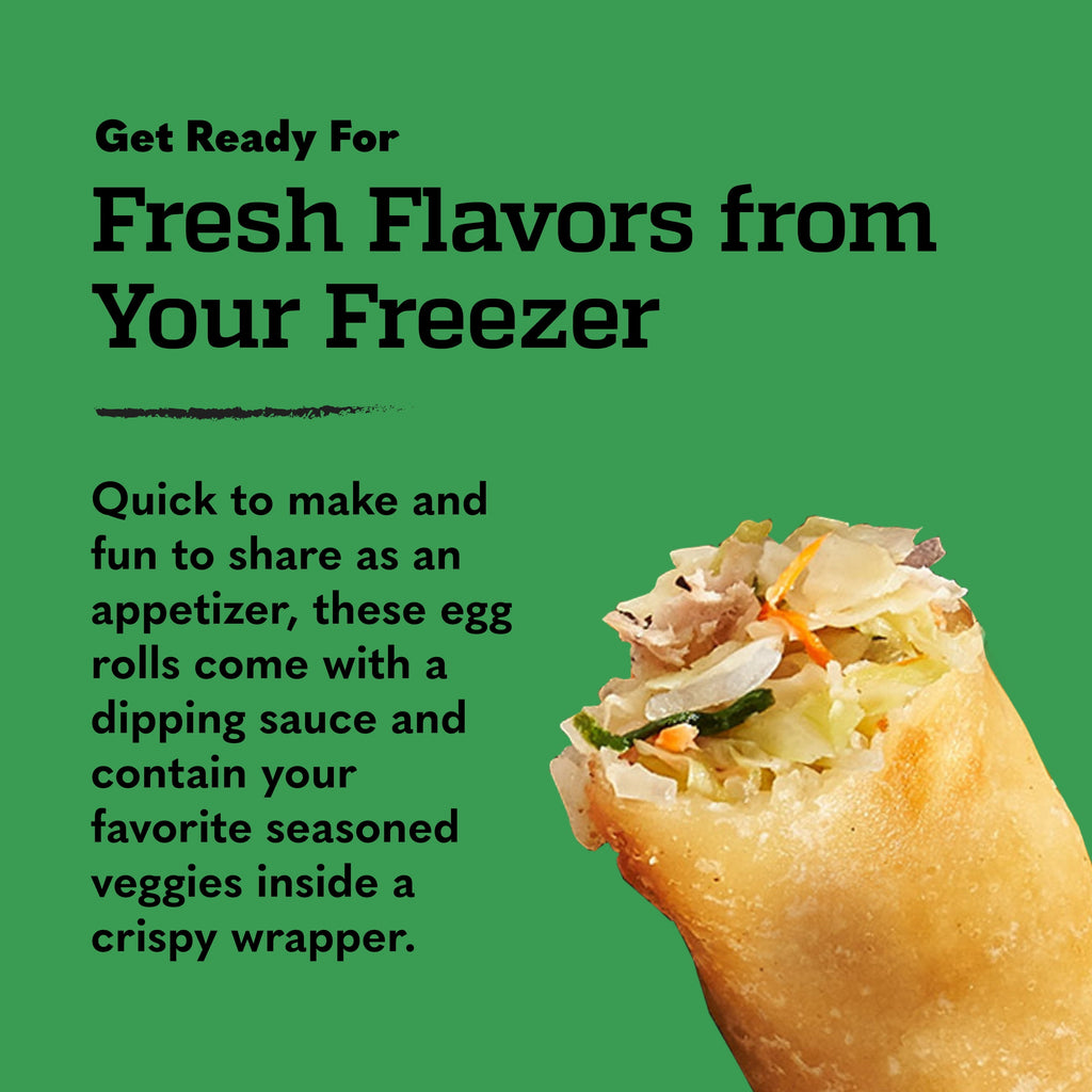 Tai Pei Vegetable Egg Rolls Frozen Asian Appetizer 24.5 Oz