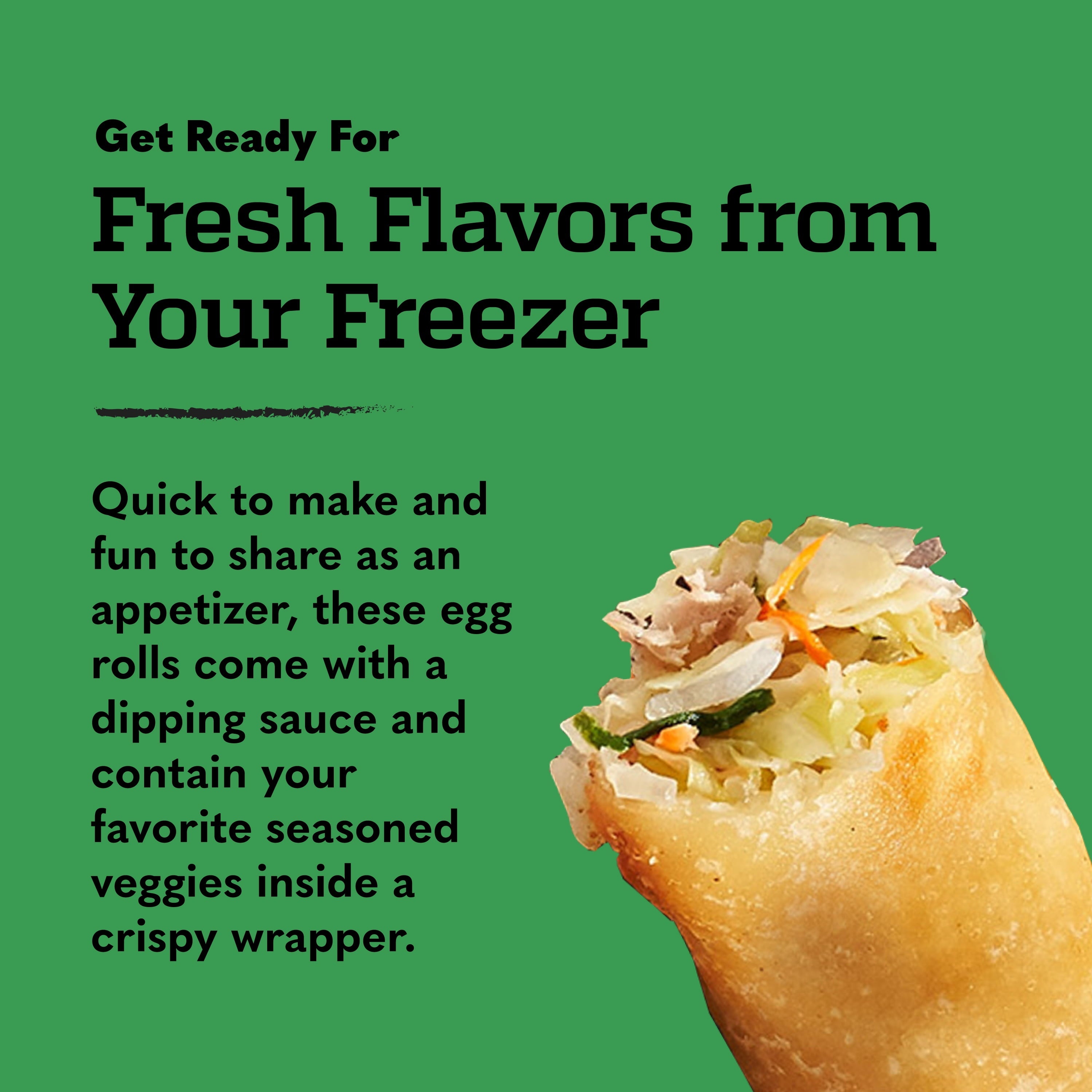 Tai Pei Vegetable Egg Rolls Frozen Asian Appetizer 24.5 Oz
