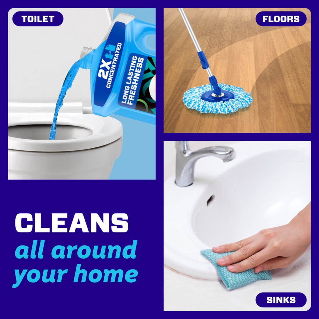 Mr. Clean 2X Concentrated Multi Surface All Purpose Cleaner Unstopables Fresh 64 fl oz
