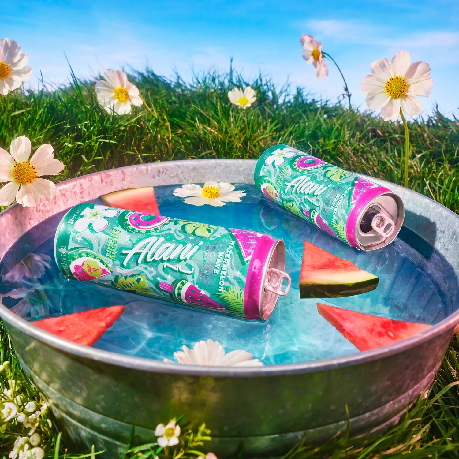 Alani Nu Watermelon Wave Energy Drink 12 fl oz Single Can