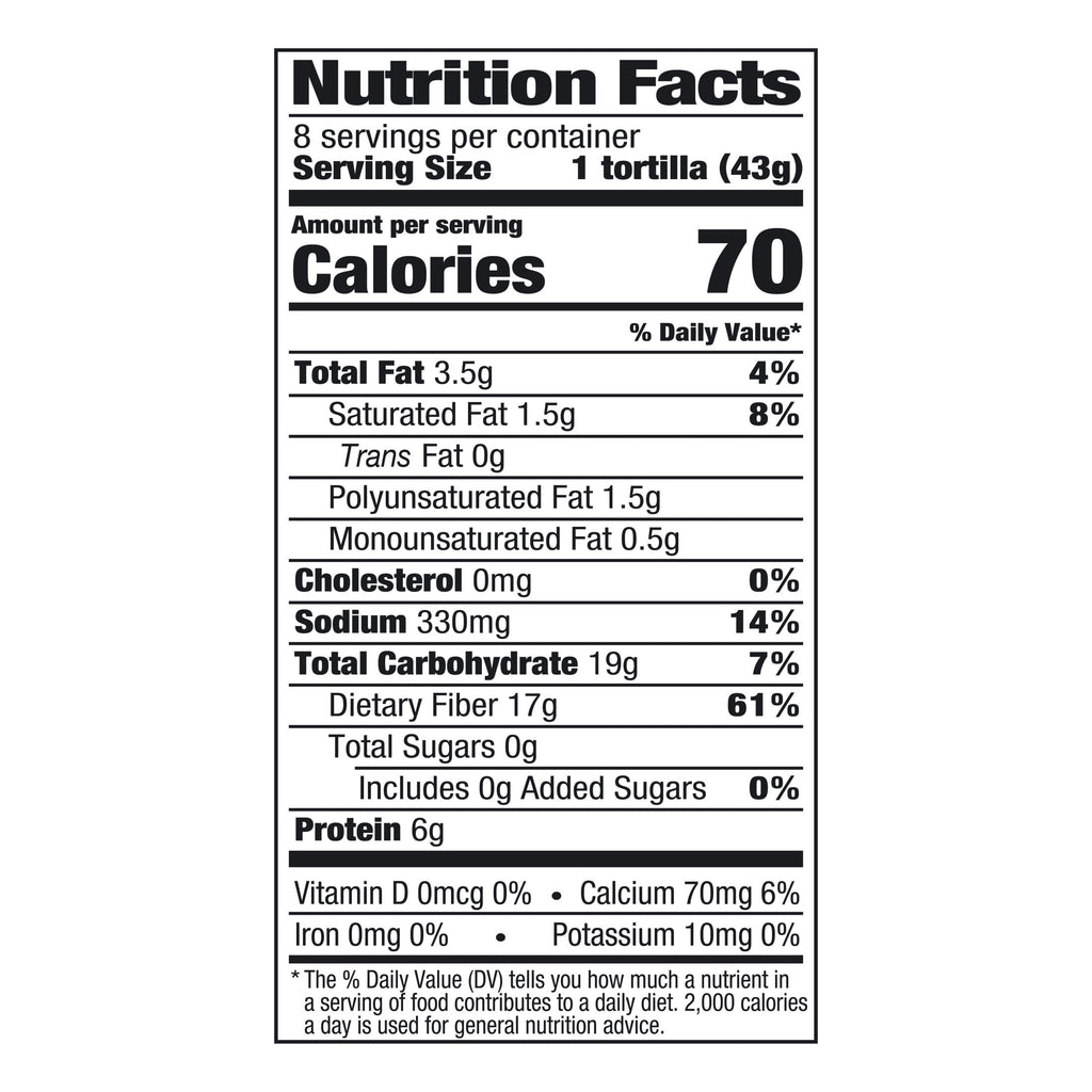 Carb Balance Soft Taco Flour Tortillas 12 Oz 8 Count Mission