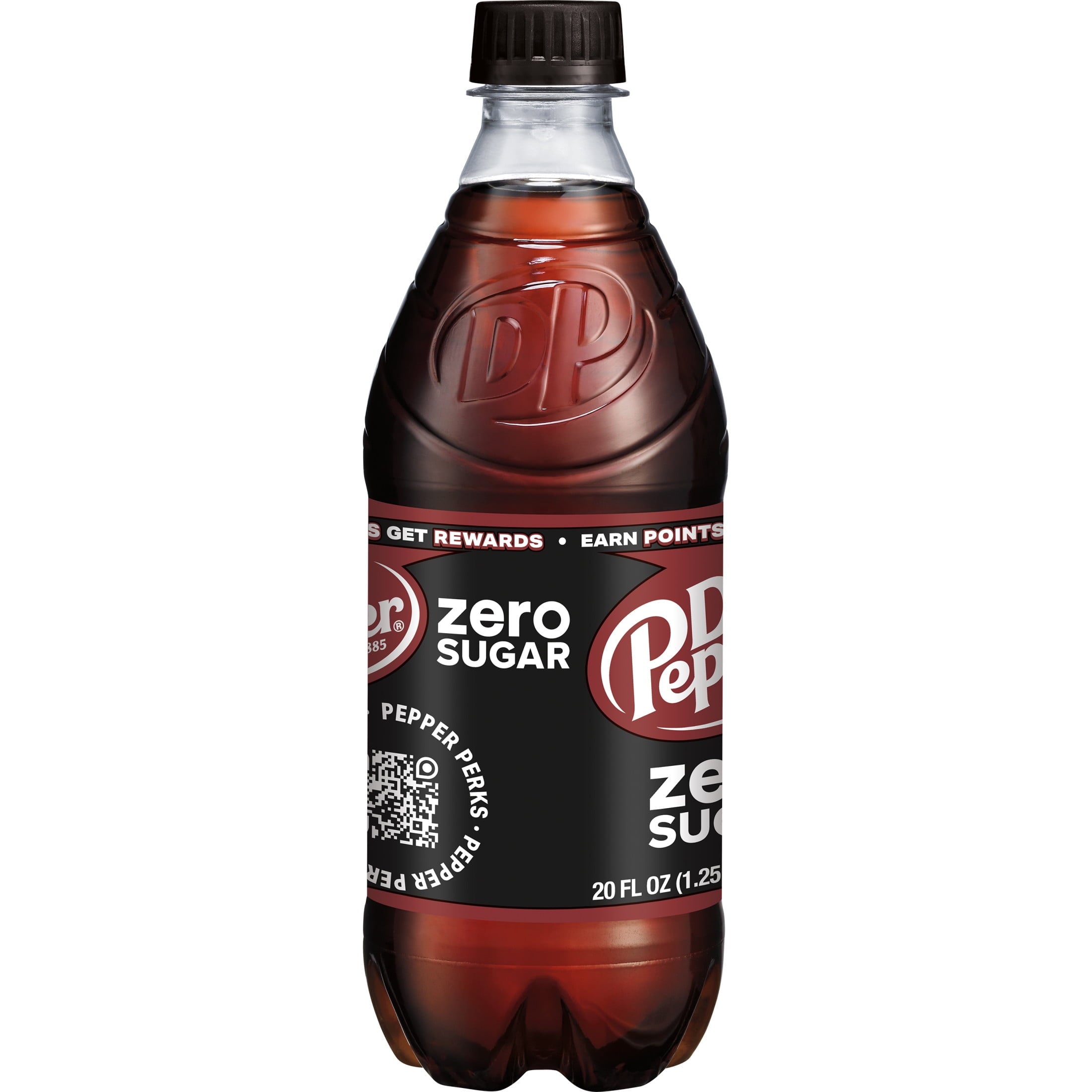 Zero Sugar Soda Pop Bottle 20 Fl Oz Dr Pepper