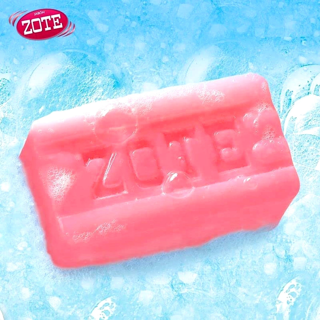 Zote Pink Laundry Bar Soap Stain Remover 14.1 oz