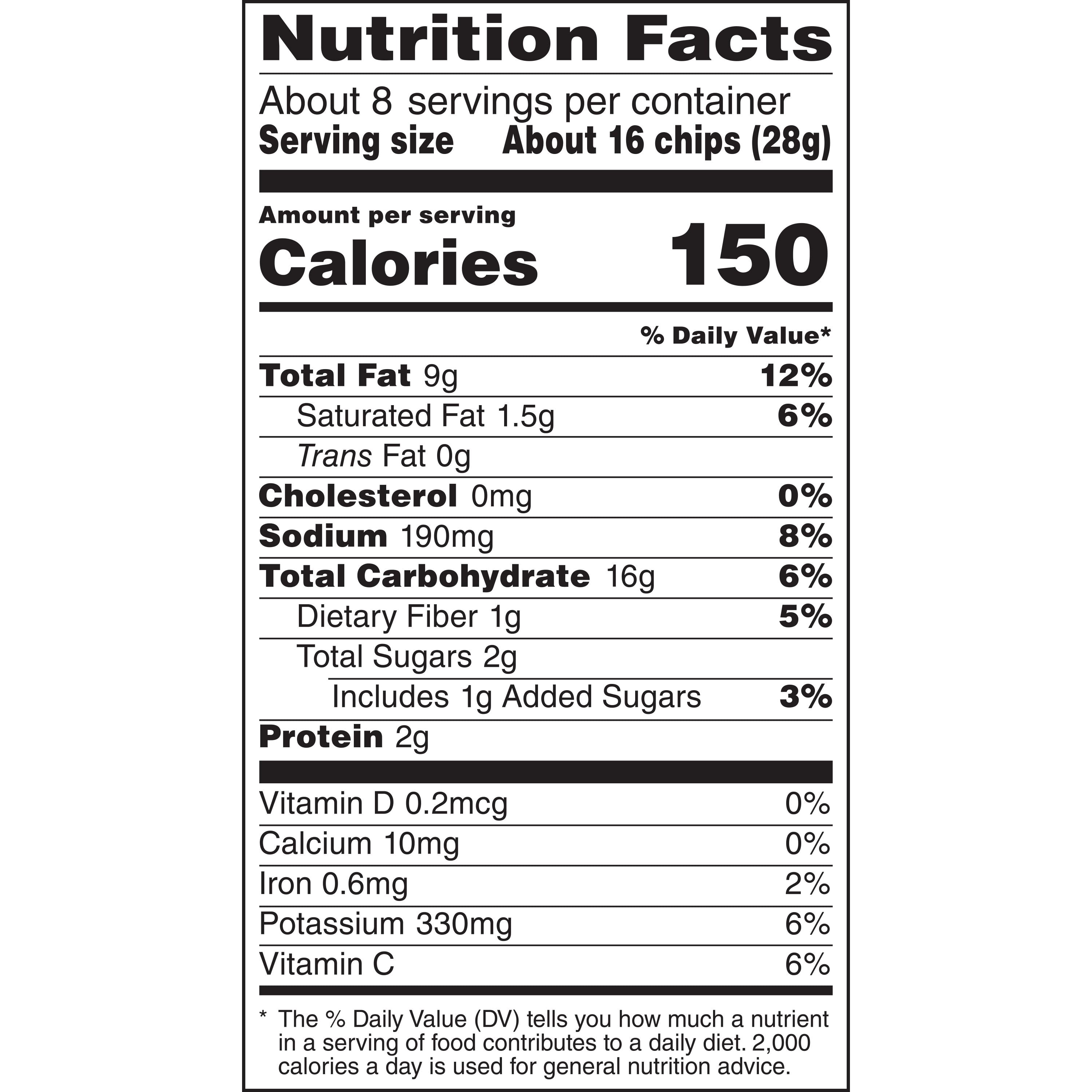 Barbecue Flavored Potato Chips 7.75 Oz 1 Count Lay's