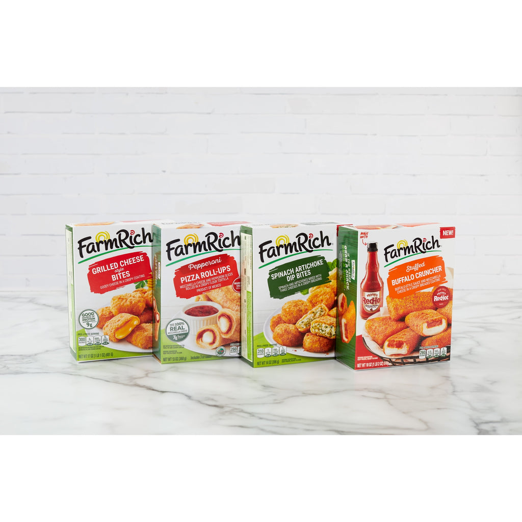 Farm Rich Pepperoni Pizza Roll-Ups Frozen 13 Oz
