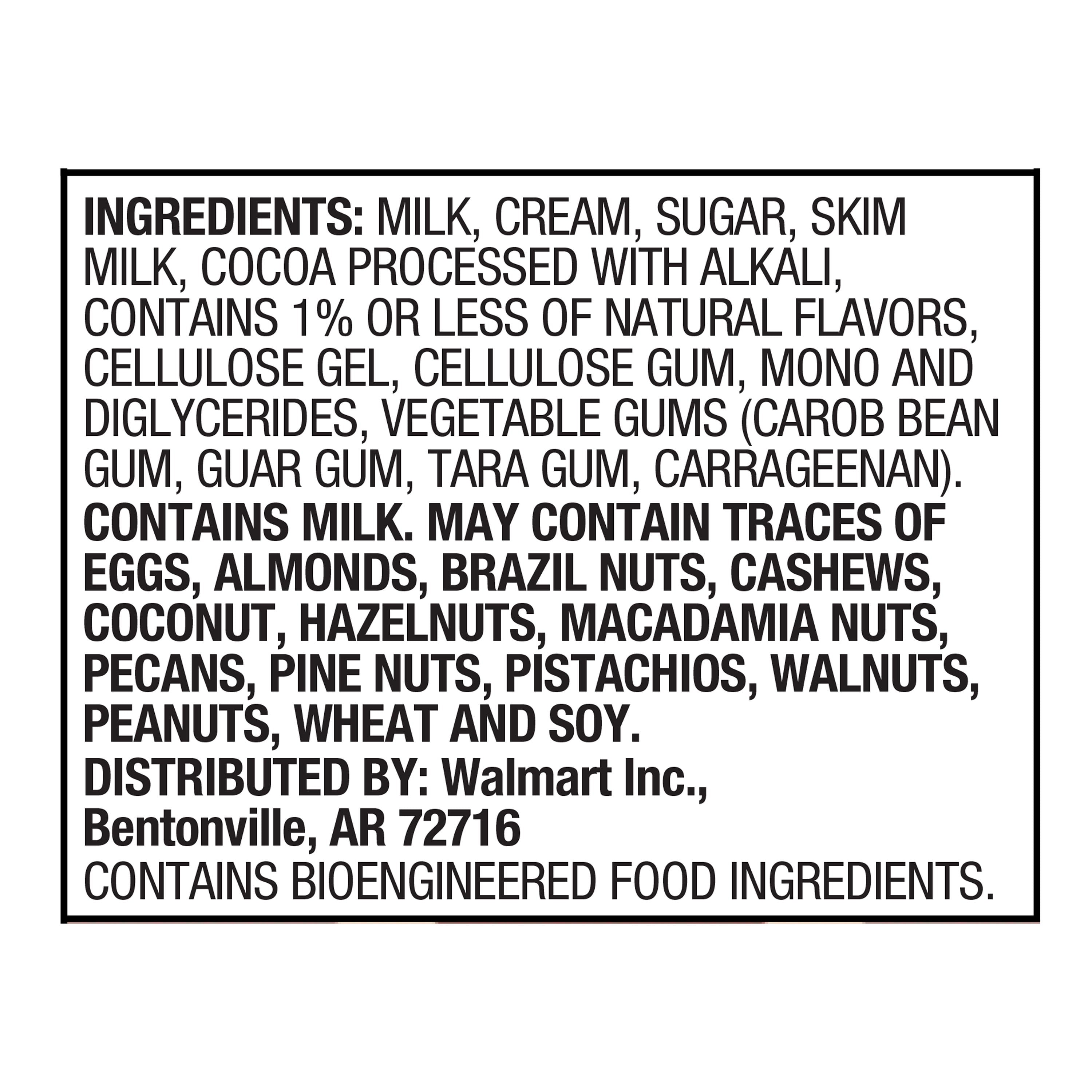 Great Value Chocolate Ice Cream 48 Fl Oz