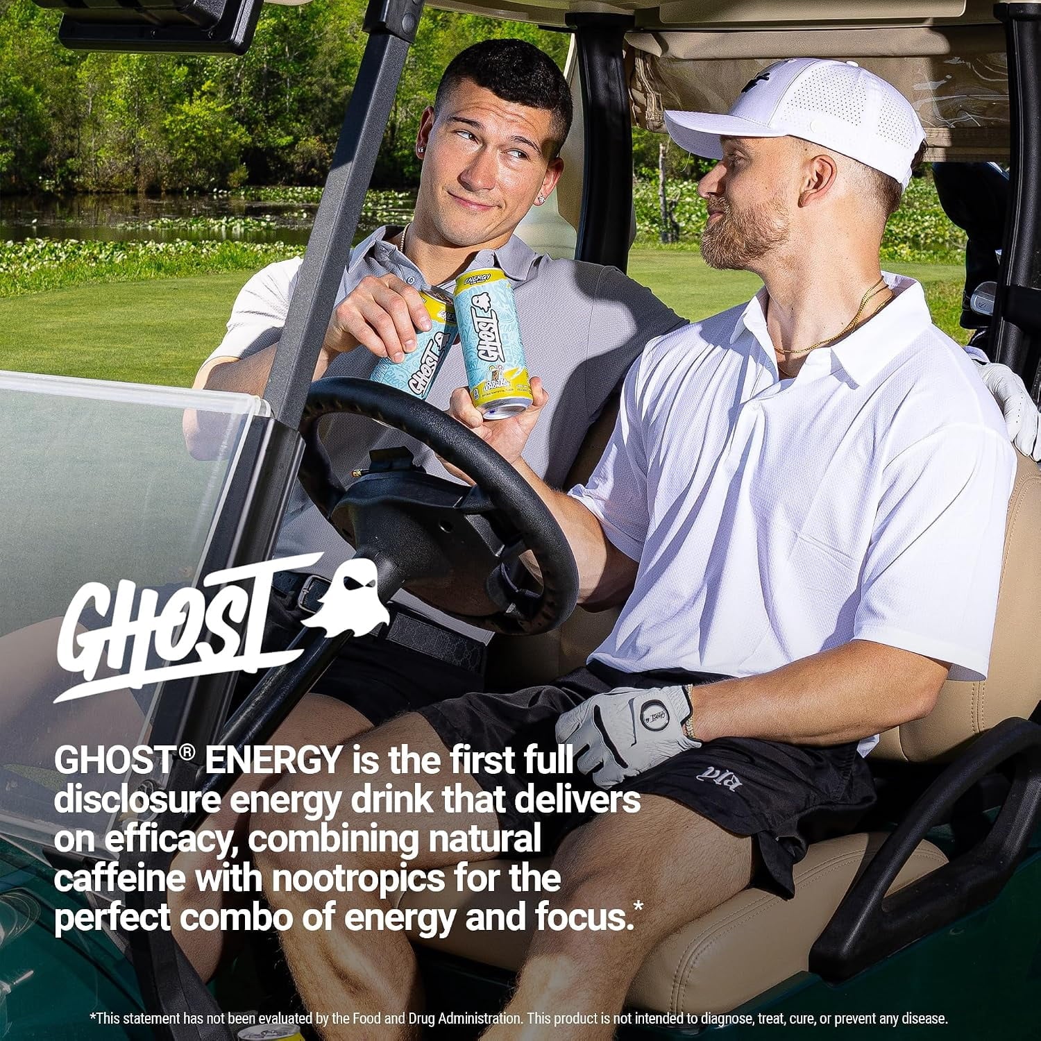 GHOST Energy Iced Tea Lemonade Zero Sugar Energy Drink 16 fl oz Single Can