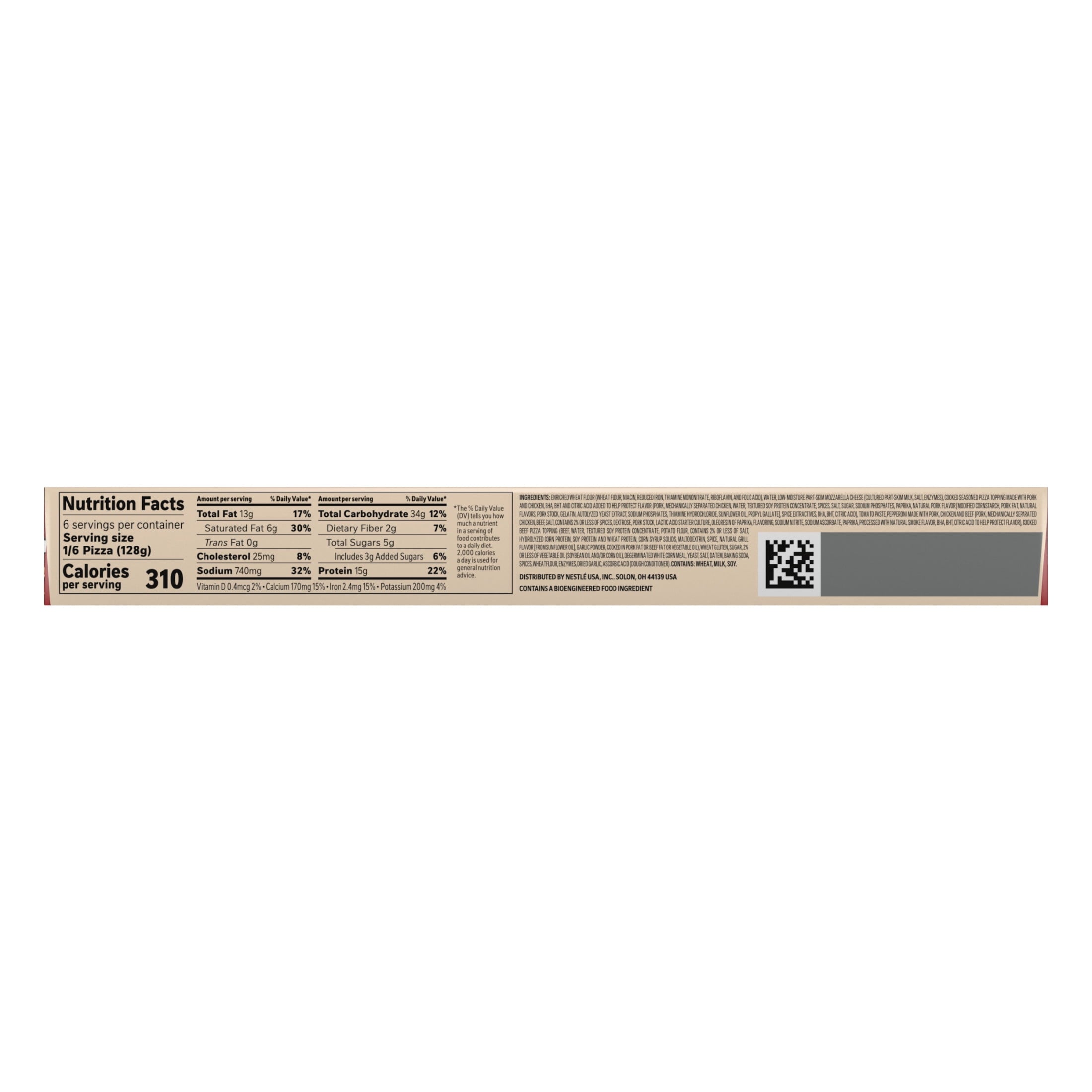 DiGiorno Rising Crust Three Meat Frozen Pizza 27.1 Oz