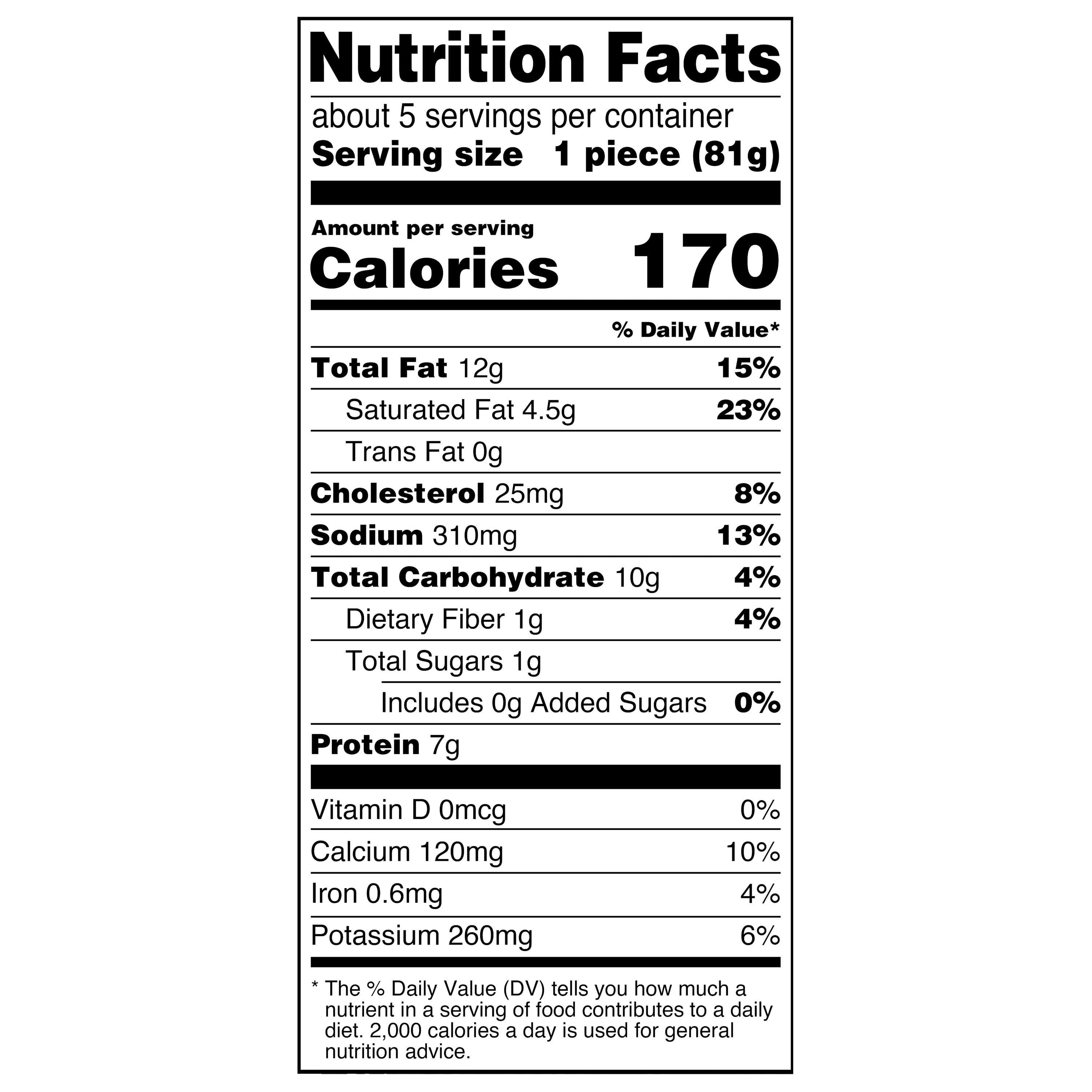 Great Value Potato Skins Cheddar Cheese & Bacon Frozen 13.5 Oz