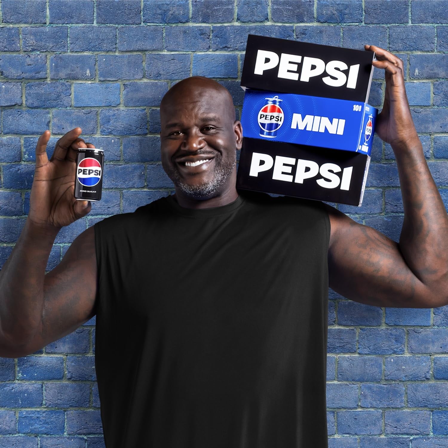 Pepsi Cola Soda Pop Mini Cans 7.5 Fl Oz 10 Pack