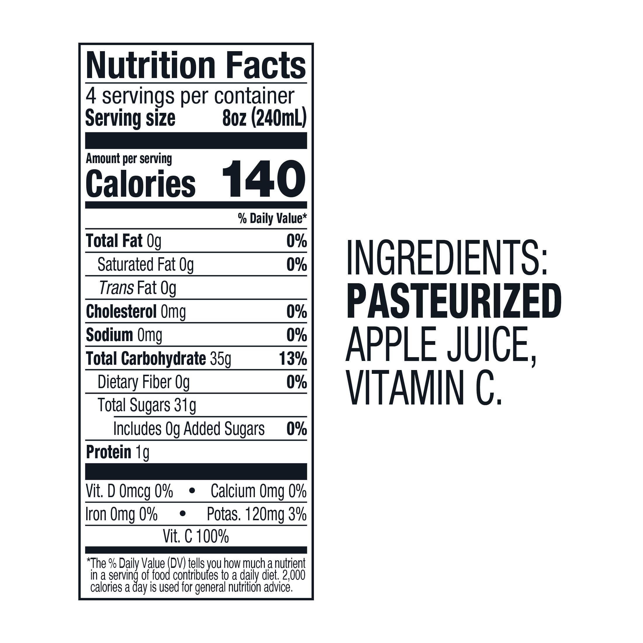 Martinelli's Gold Medal 100% Apple Juice Pulp-Free 33.8 fl oz