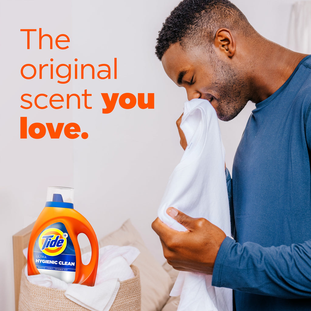 Tide Ultra Hygienic Clean Liquid Laundry Detergent Original Scent 117 fl oz 83 Loads