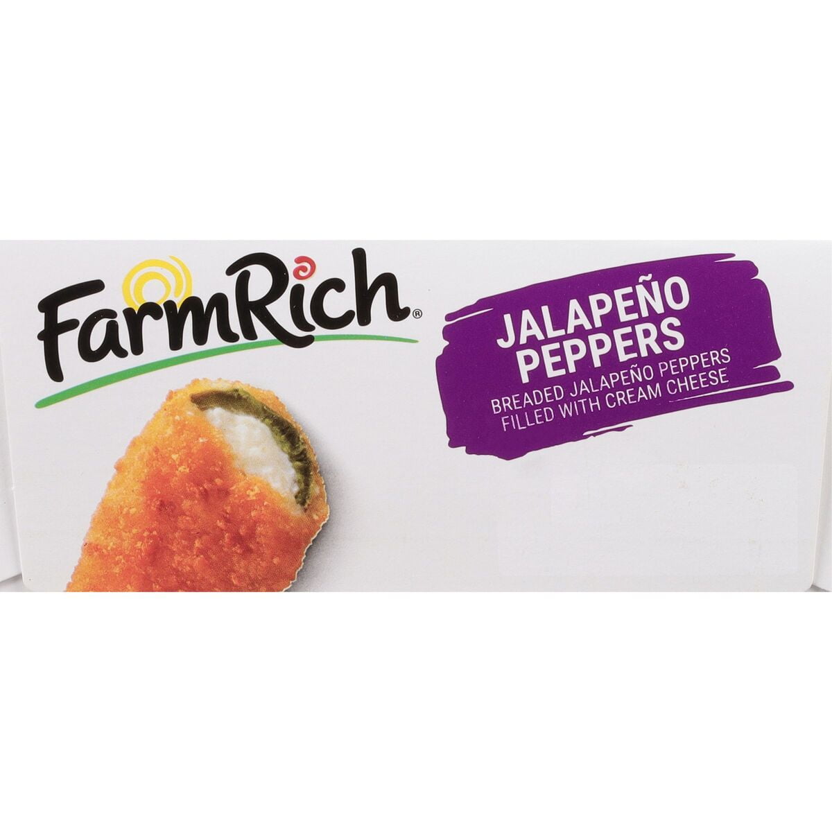 Farm Rich Breaded Jalapeno Peppers Stuffed with Cream Cheese Frozen 17 Oz