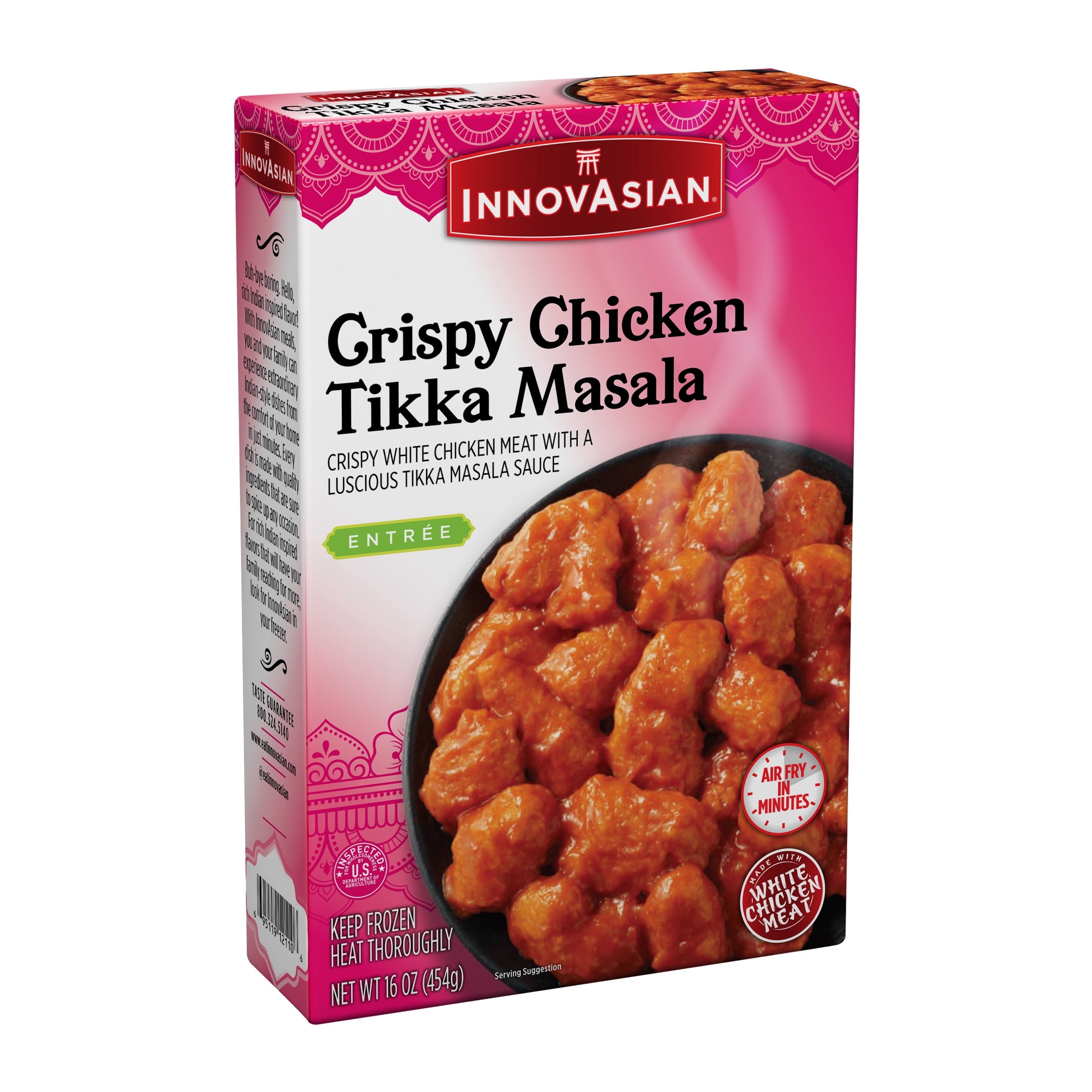 InnovAsian Cuisine Crispy Chicken Tikka Masala Frozen 16 Oz