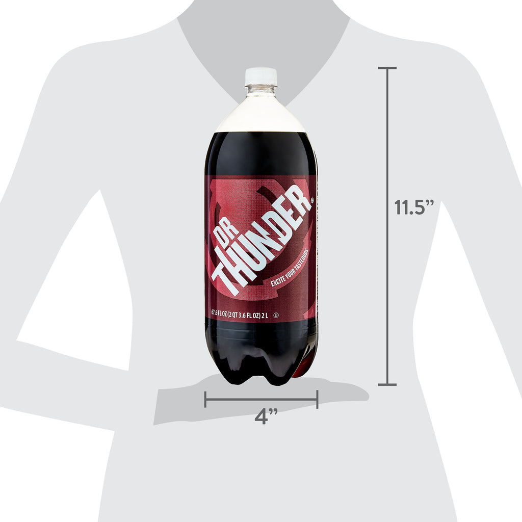 Great Value Dr Thunder Soda Pop Bottle 2 L