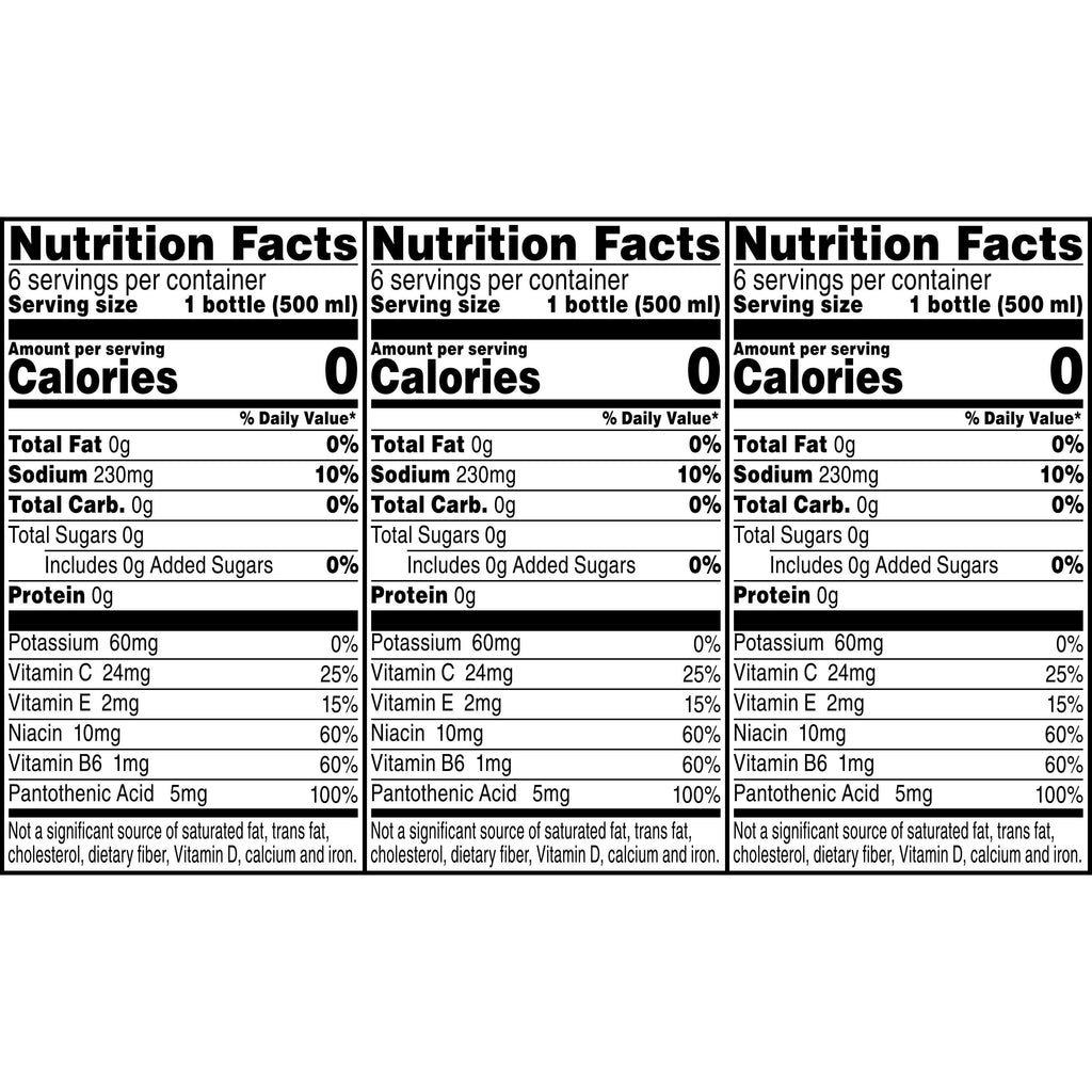 Propel Electrolyte Enhanced Water Variety Pack Zero Calorie Sports Drink 16.9 fl oz 18 Count