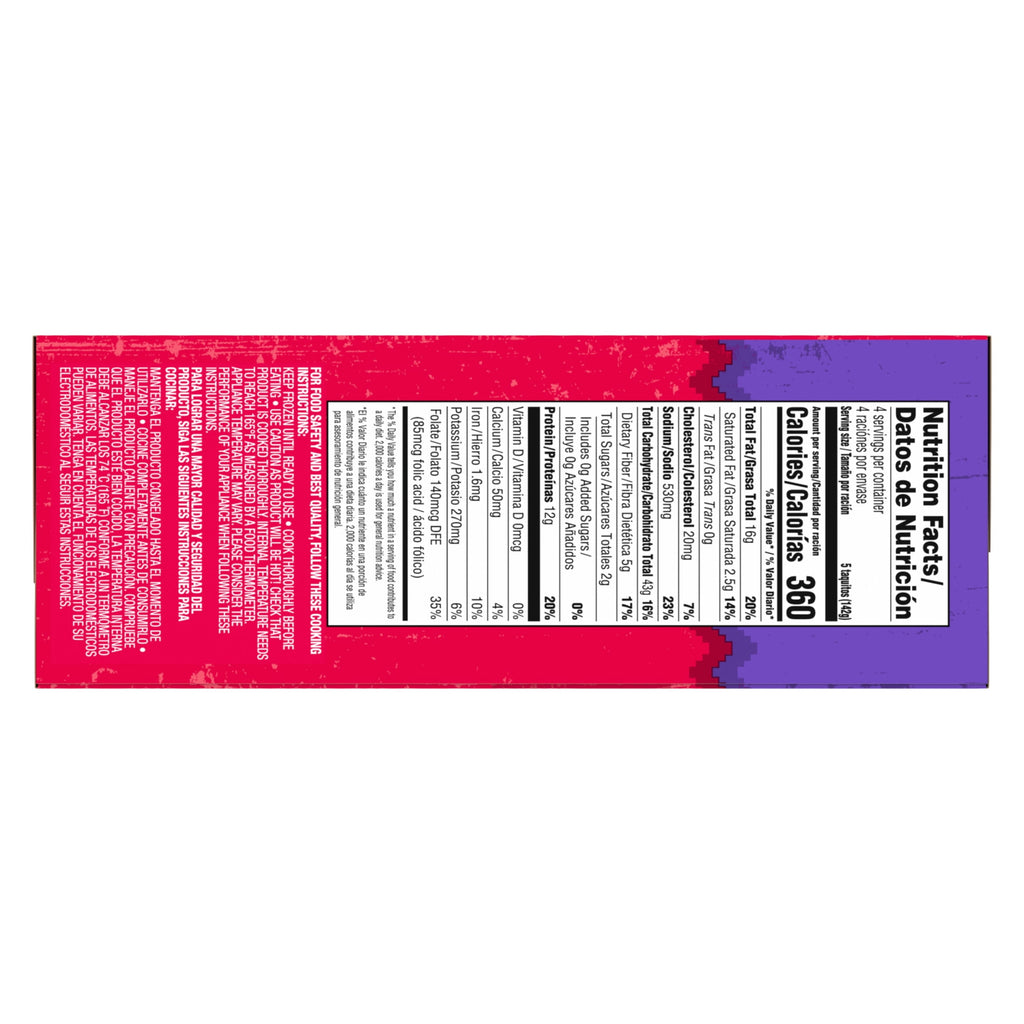 Delimex Beef Taquitos Frozen Snacks 20 Ct 20 Oz