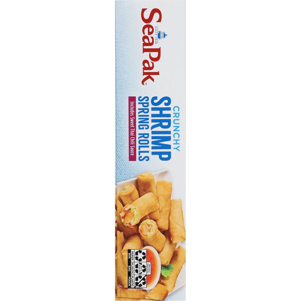 SeaPak Shrimp Spring Rolls Sweet Thai Chili Sauce Frozen 18 Oz 14 Count