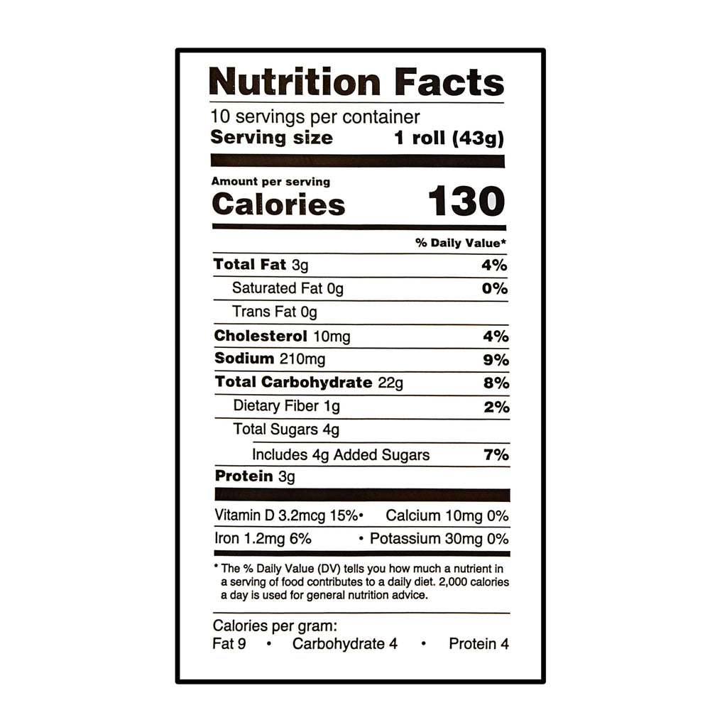 Great Value Yeast Dinner Rolls Frozen 15 Oz 10 Count