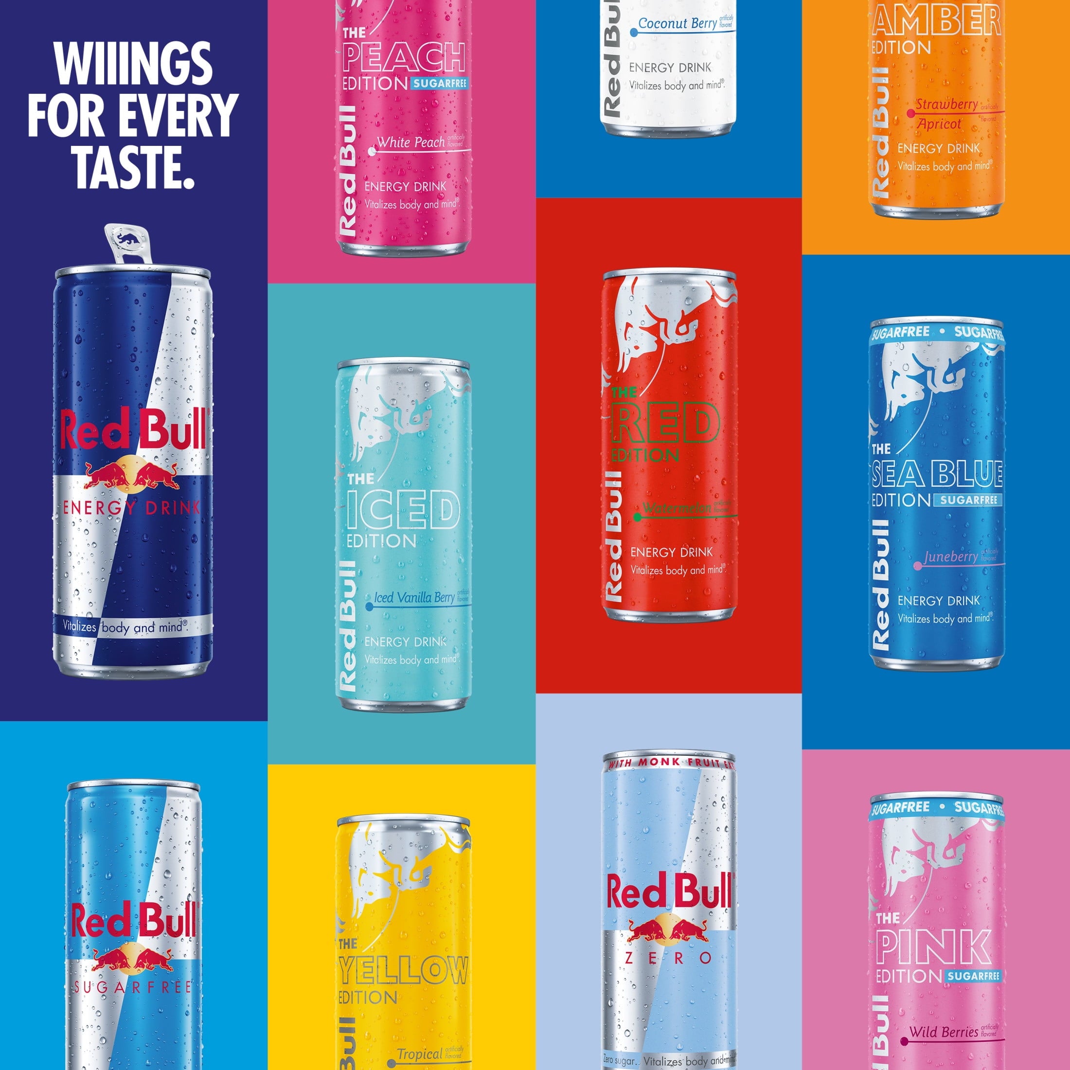 Red Bull Energy Drink Original 8.4 fl oz 4 Pack Cans