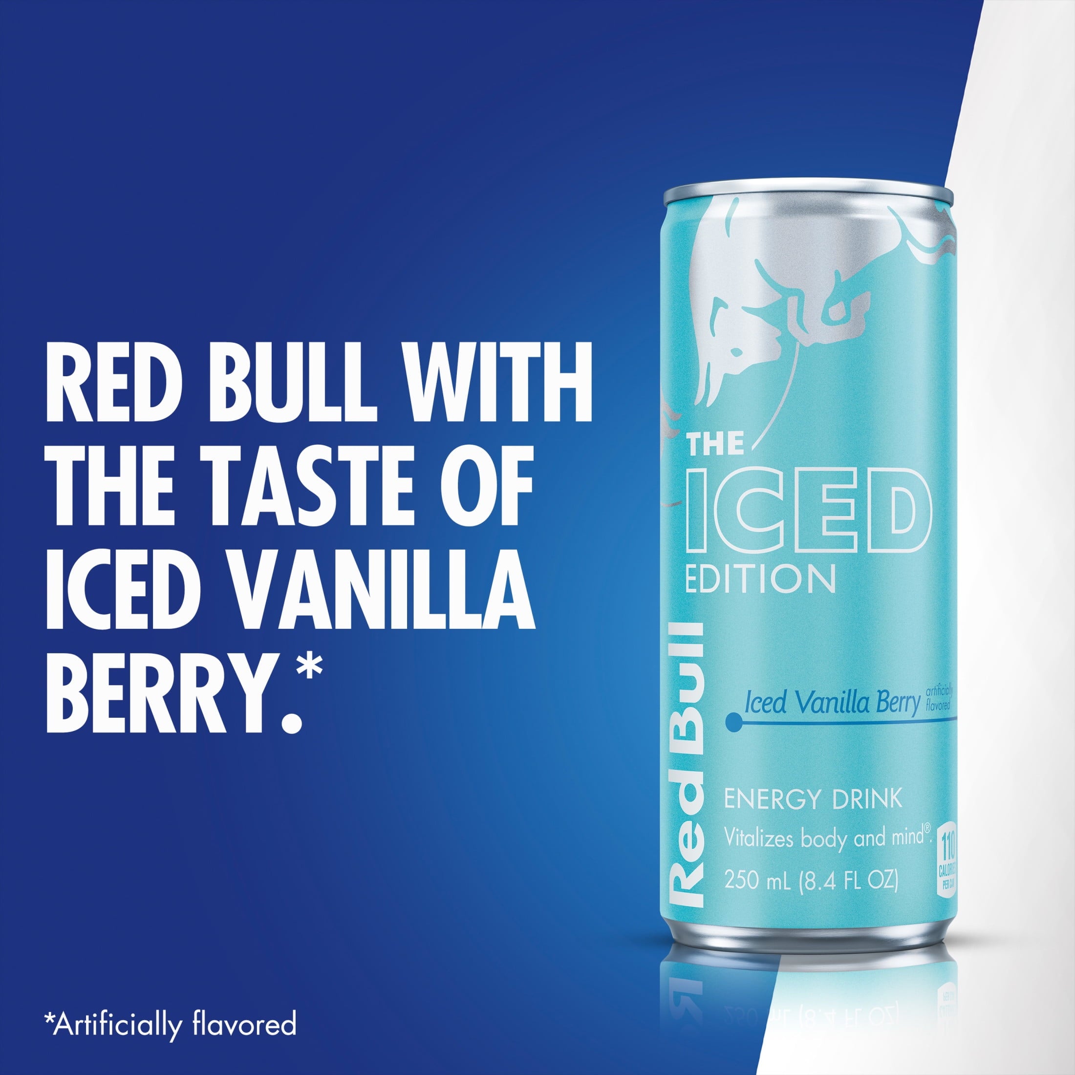 Red Bull Iced Edition Energy Drink Iced Vanilla Berry 8.4 fl oz Single Can