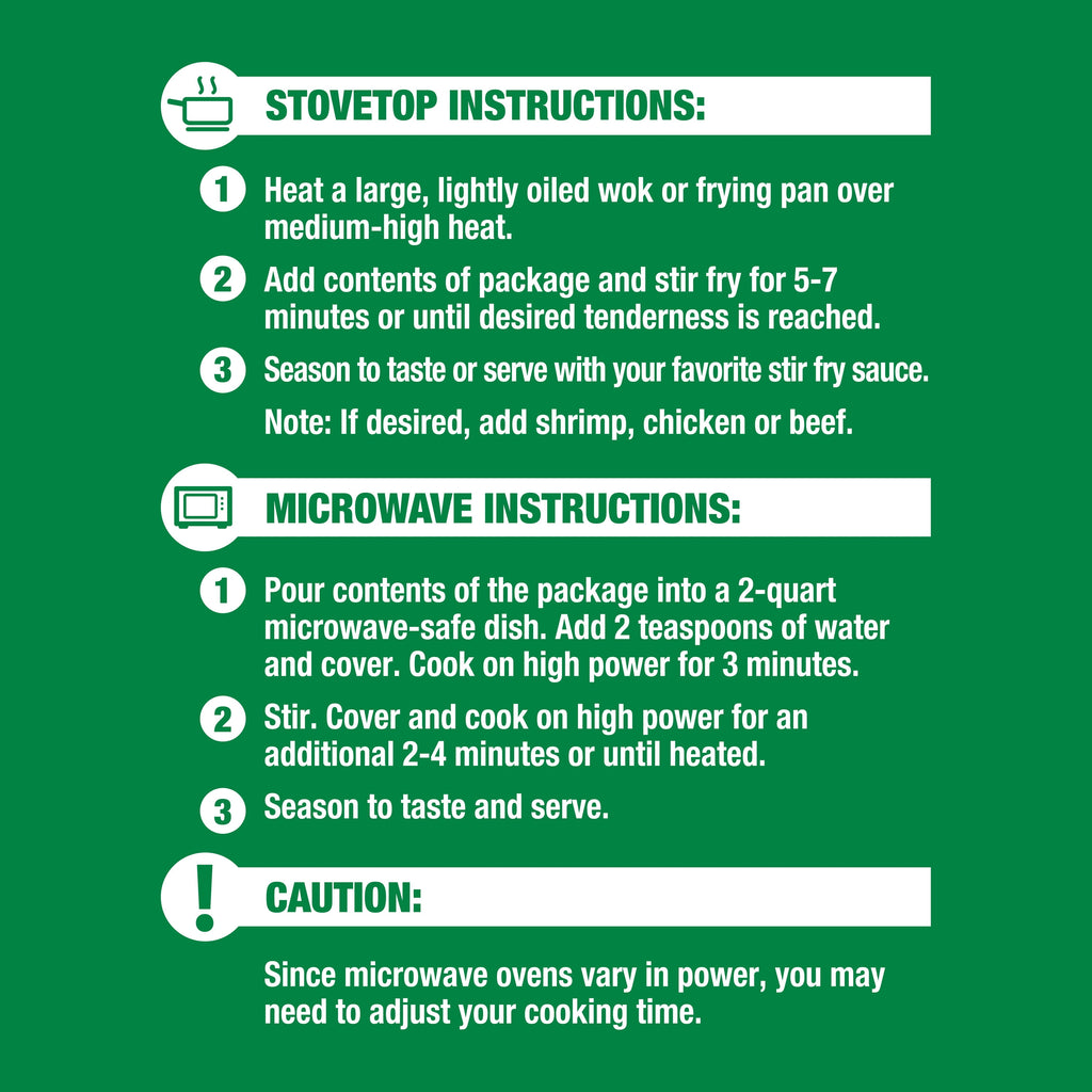 Great Value Sugar Snap Pea Stir-Fry Frozen Vegetable Mix 20 Oz