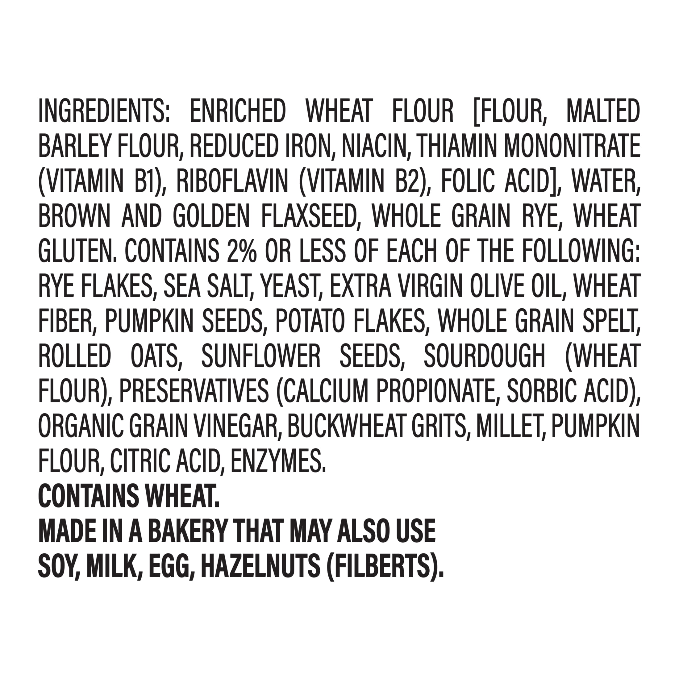 Rustik Oven Hearty Grains & Seeds Bread 16 Oz 1 Count