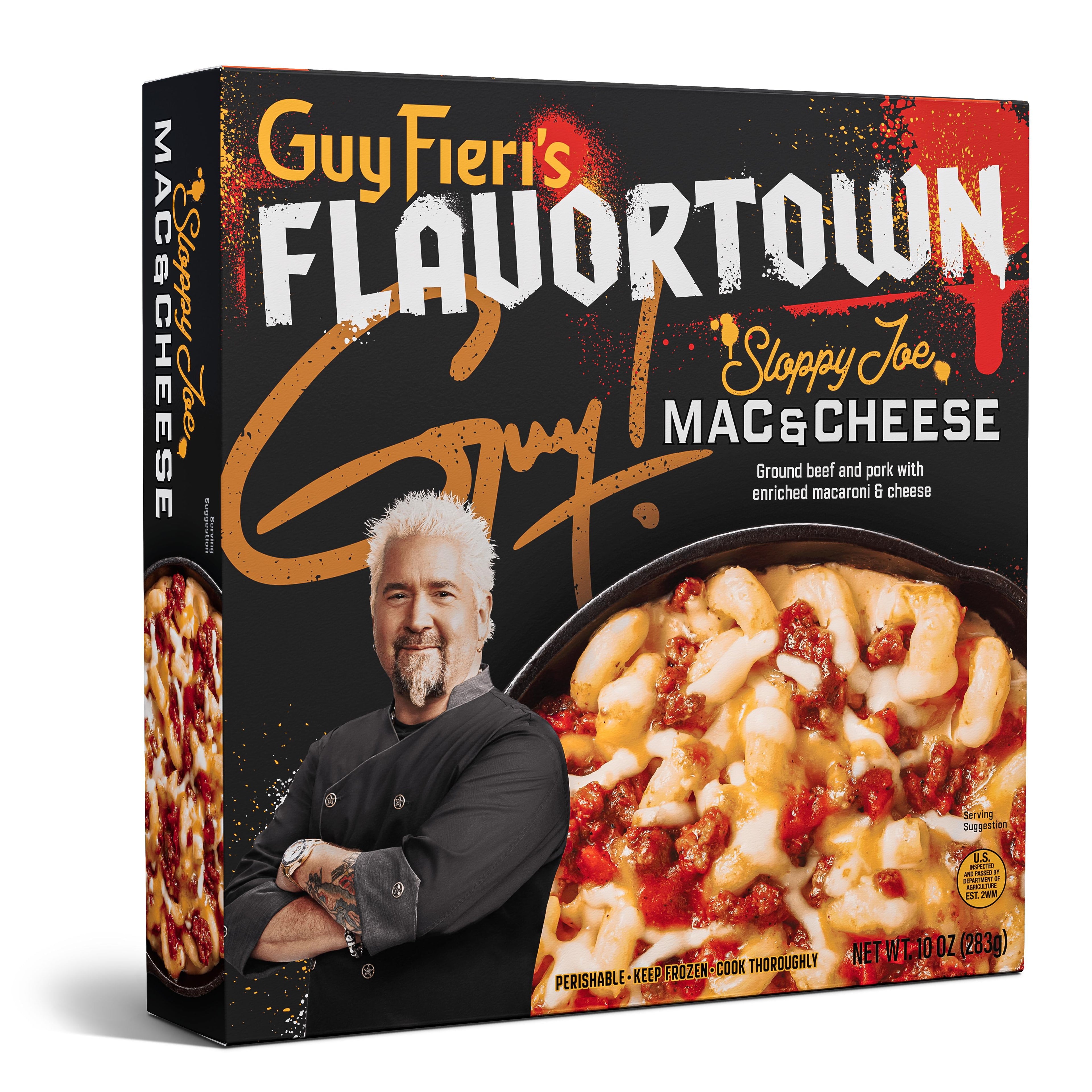 Guy Fieri's Flavortown Sloppy Joe Mac & Cheese Frozen Meal 10 Oz