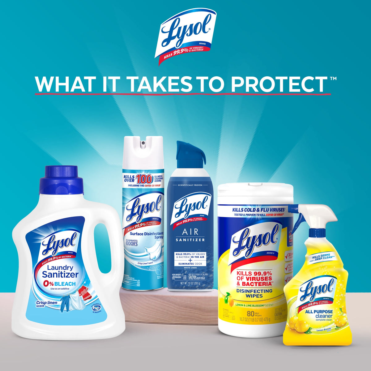 Lysol All-Purpose Cleaner Sanitizing Disinfecting Spray Coconut & Sea Minerals Scent 32 fl oz
