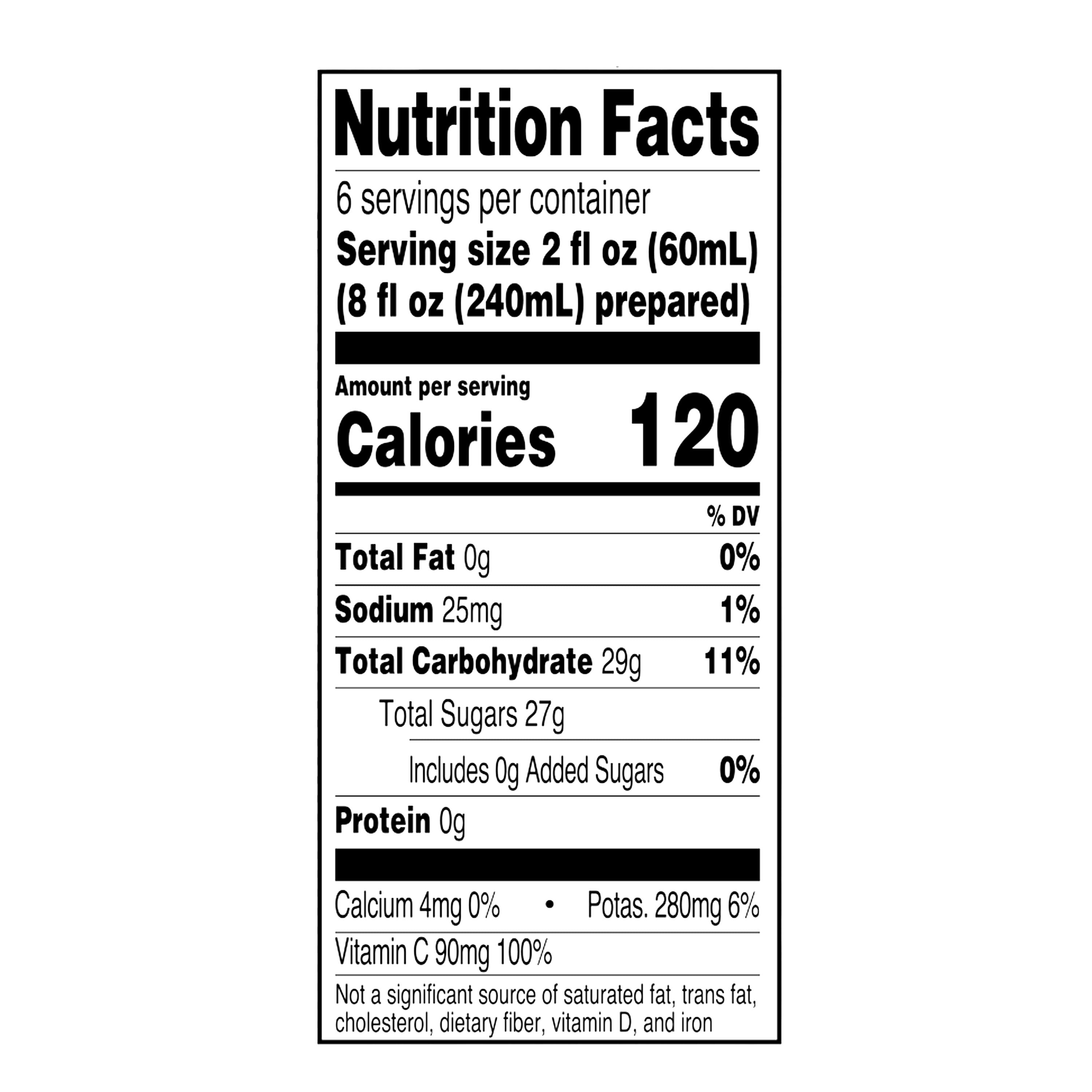 Great Value Apple Juice Frozen Concentrate 12 fl oz