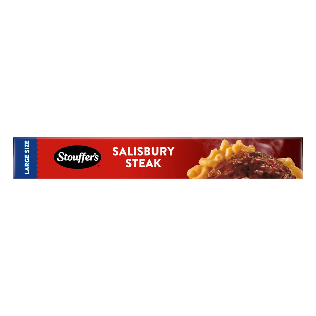 Stouffer's Salisbury Steak Large Size Meal Frozen 16 Oz