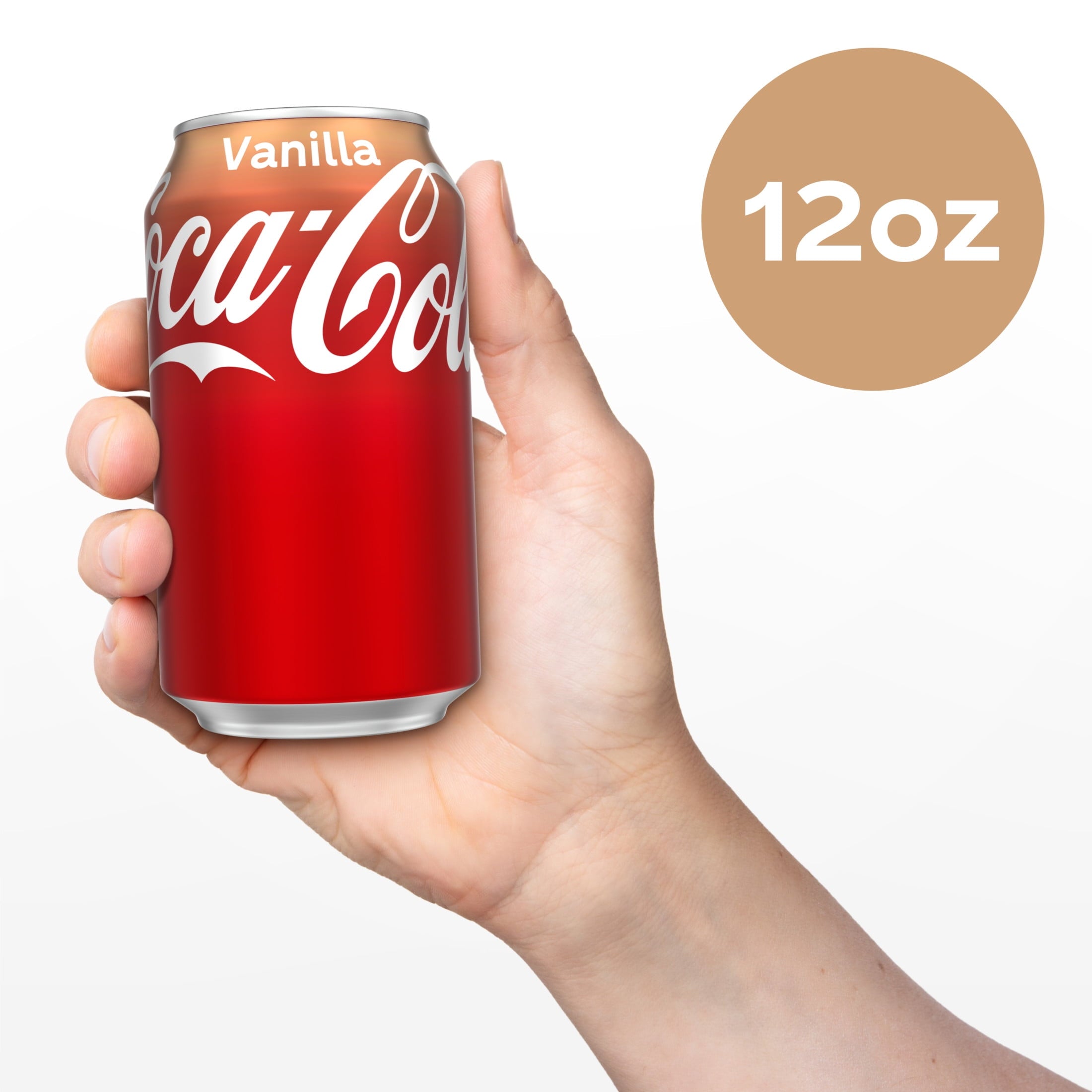Vanilla Soda Pop Fridge Pack Cans 12 Fl Oz 12 Pack Coca-Cola