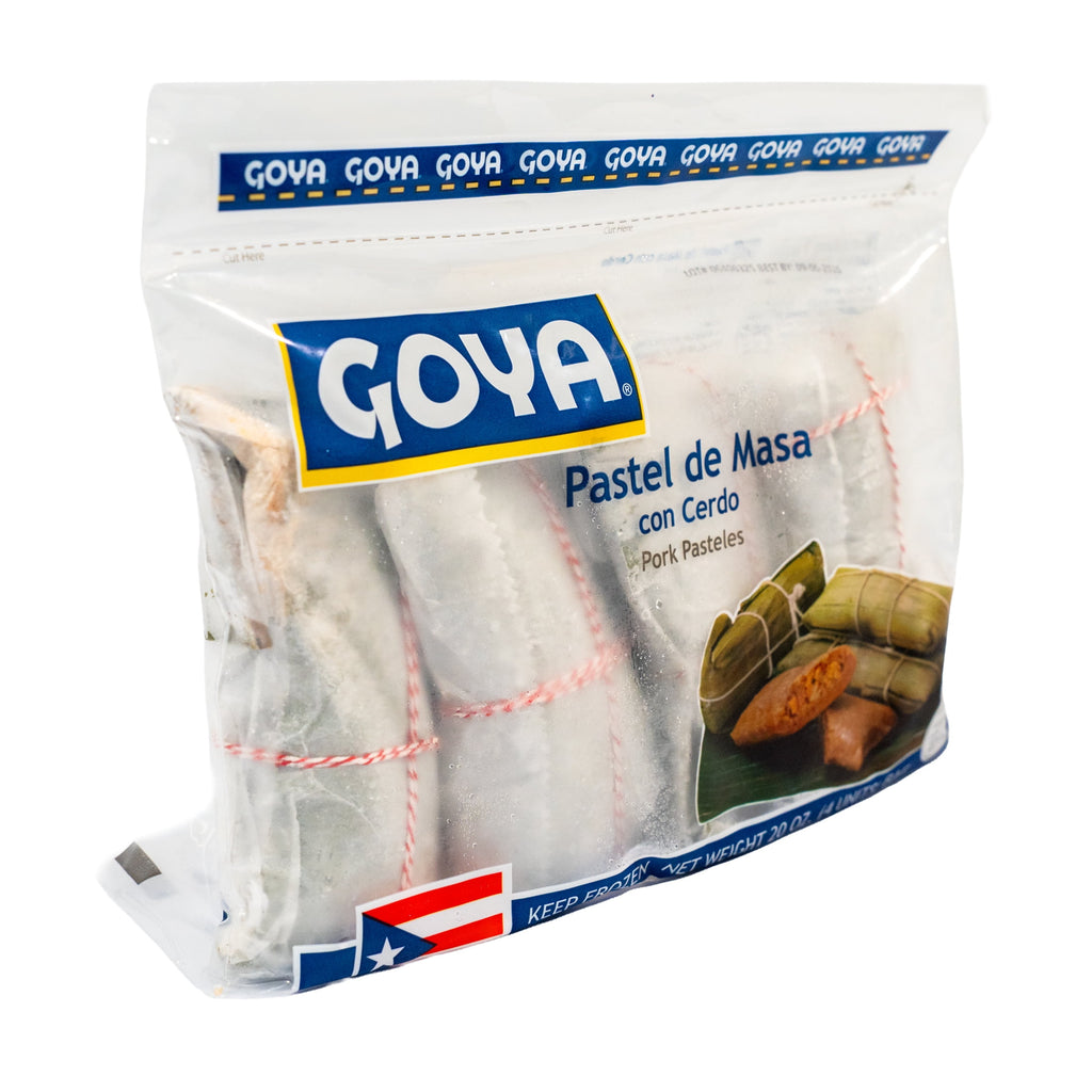 Goya Pork Pasteles Frozen 4 Count 20 Oz