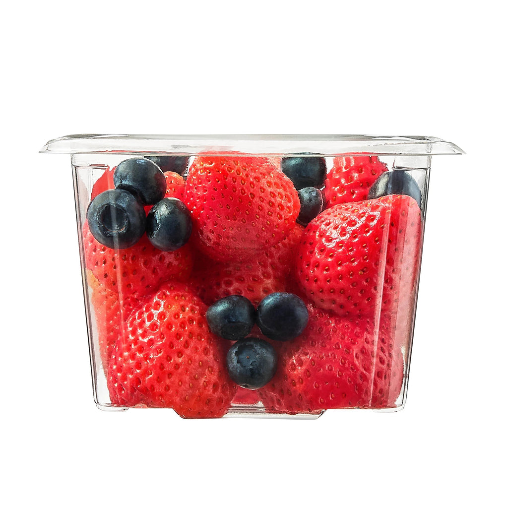 Marketside Fresh Cut Fruit Duo Strawberry Blueberry 10 Oz Tray