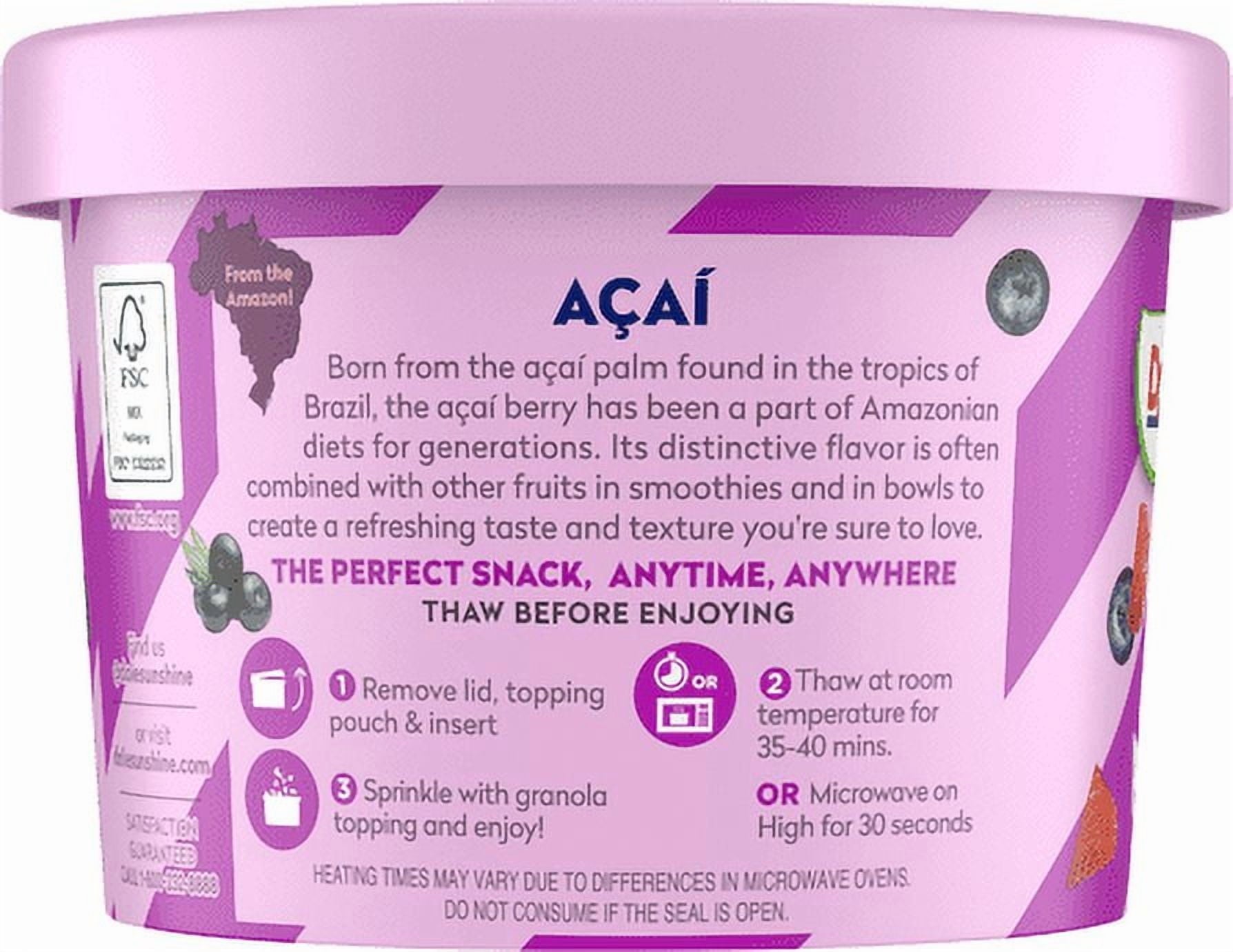 Dole Acai Original Smoothie Bowl Frozen 6 Oz