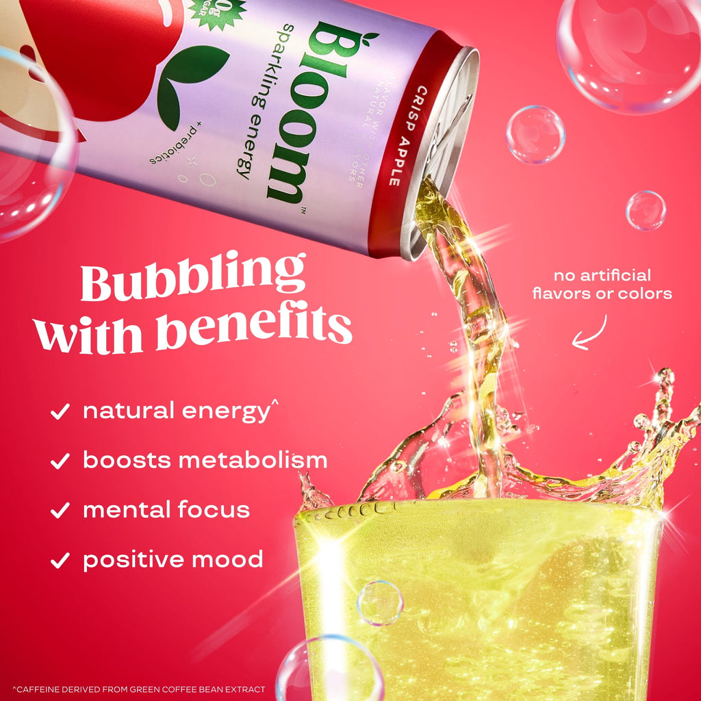 Bloom Sparkling Energy Drinks Seasonal Favorites Variety Pack 12 fl oz 12 Pack Cans