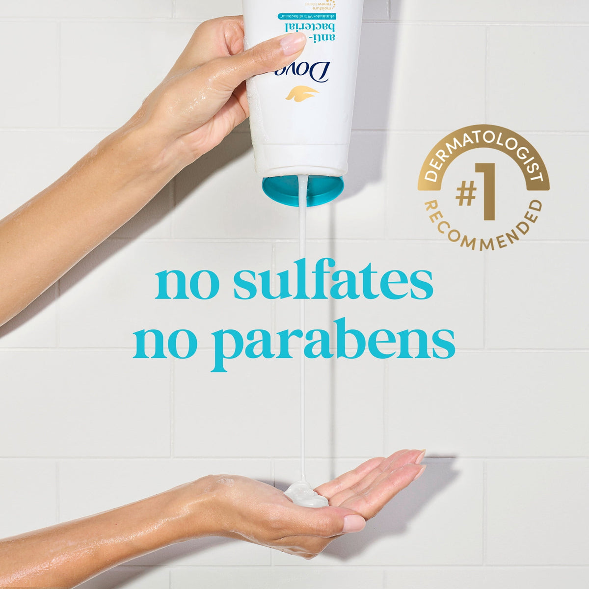 Dove Care & Protect Antibacterial Body Wash Moisturizing Cleanser 30.6 fl oz