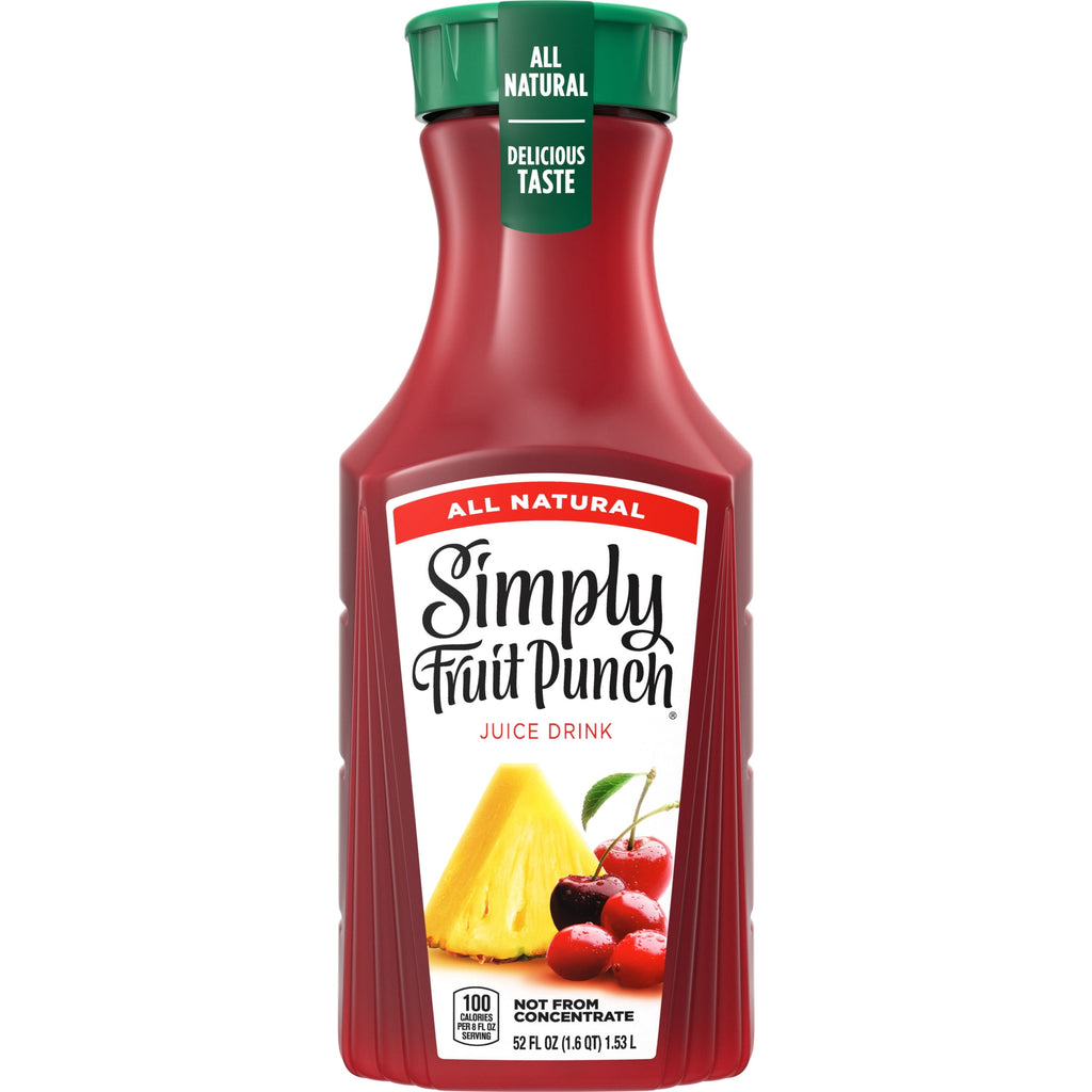 Simply Fruit Punch Juice Drink 52 fl oz Bottle