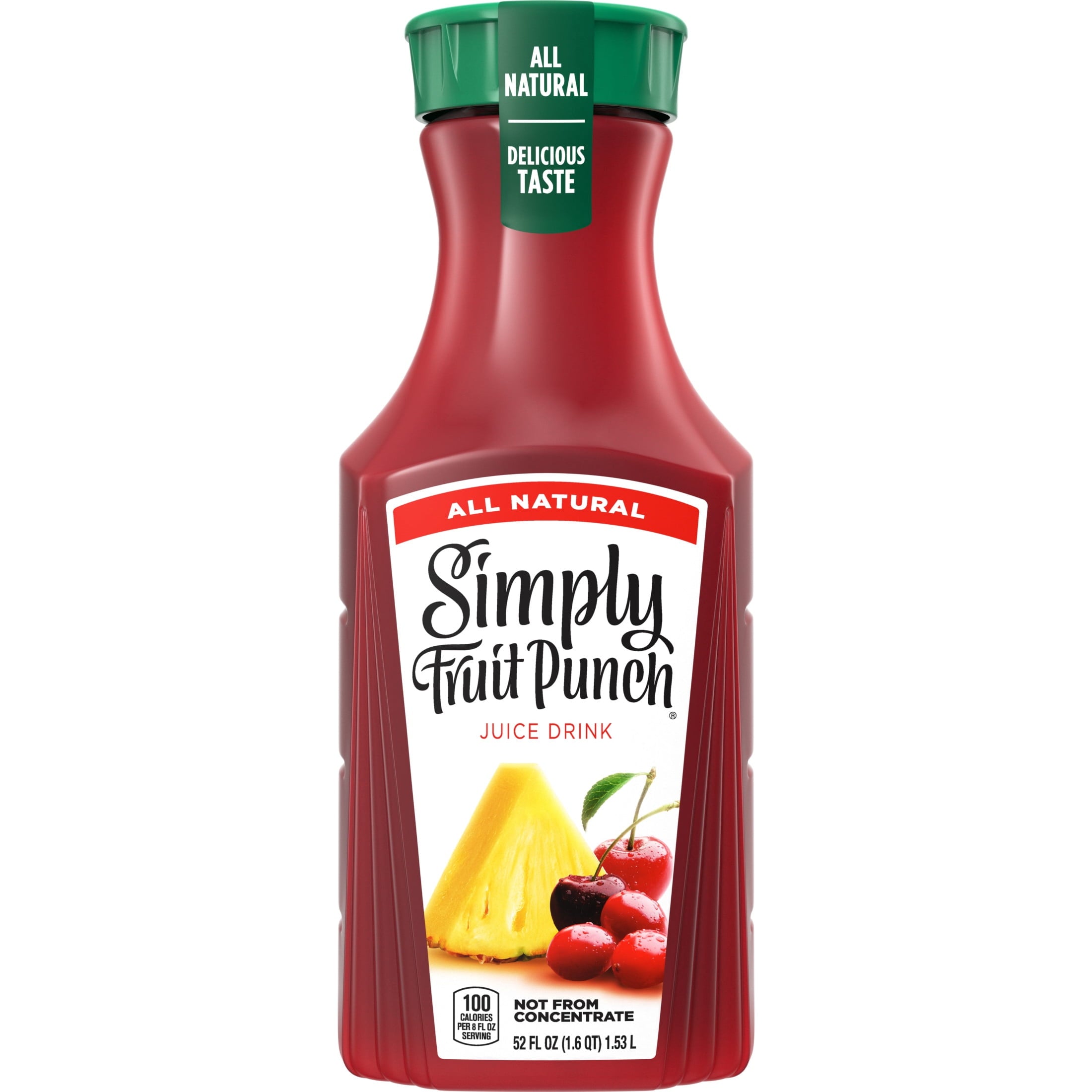 Simply Fruit Punch Juice Drink 52 fl oz Bottle