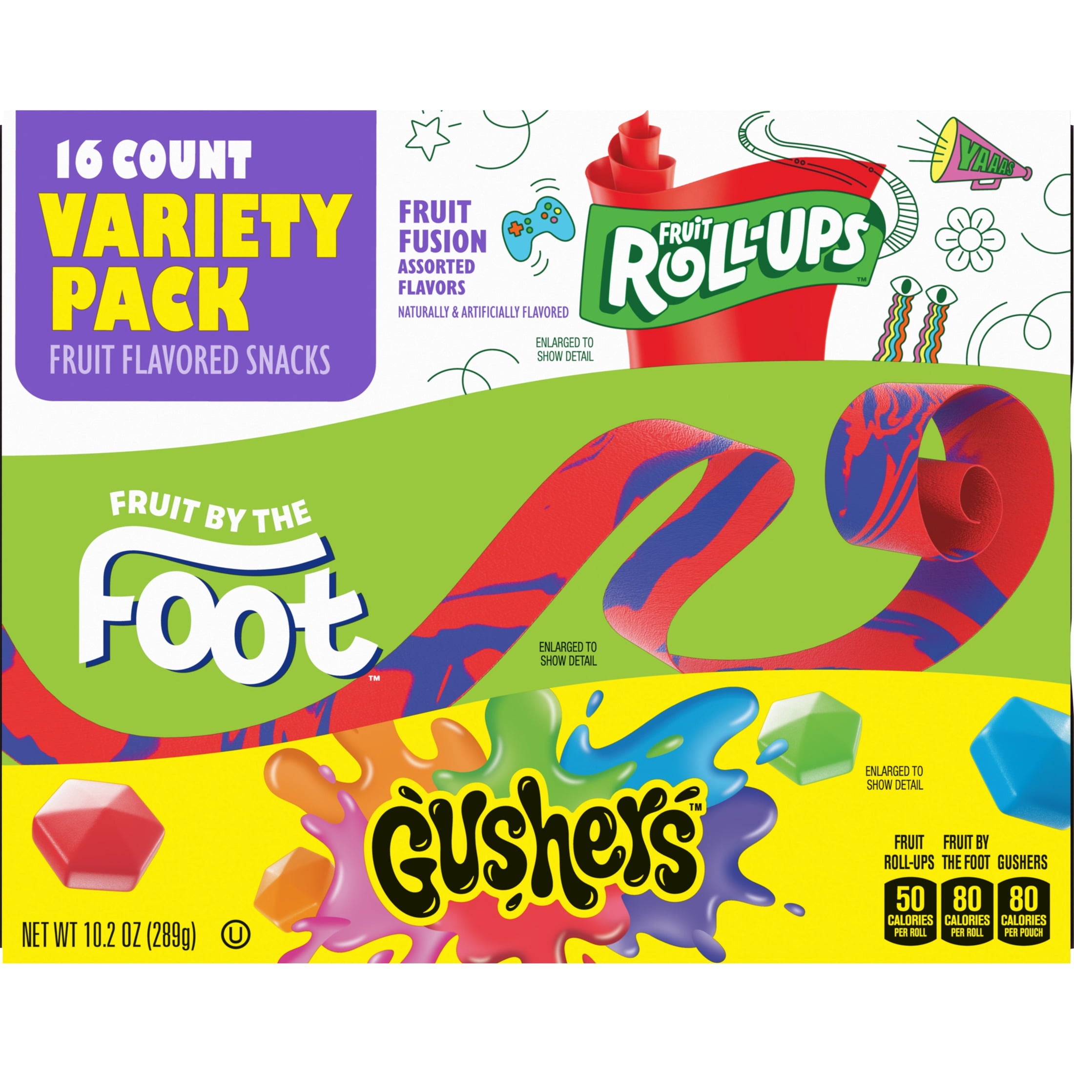 Fruit Snacks Variety Pack 10.2 Oz 16 Count General Mills