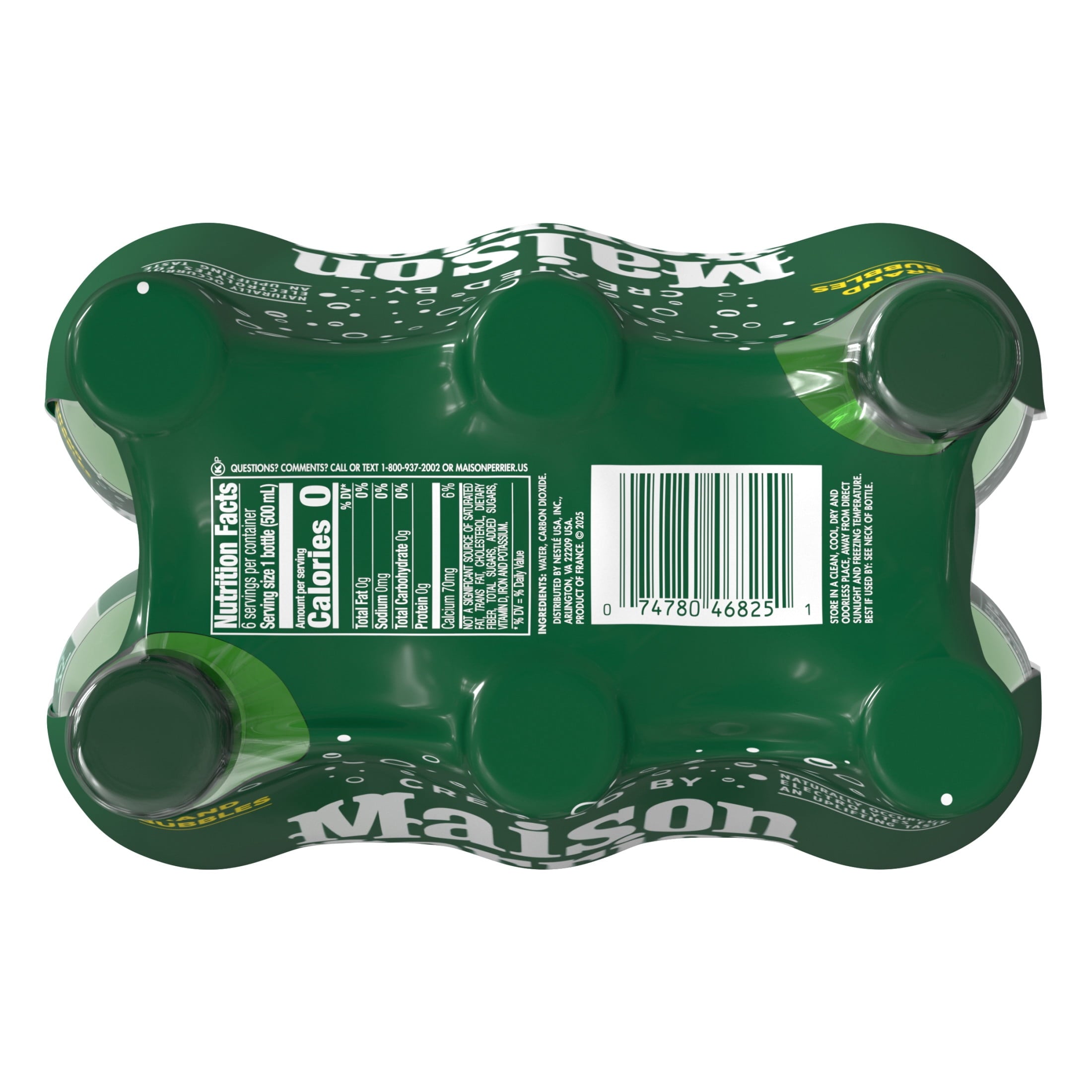 Maison Perrier Ultimate Sparkling Water 16.9 fl oz Plastic Bottles 6 Pack